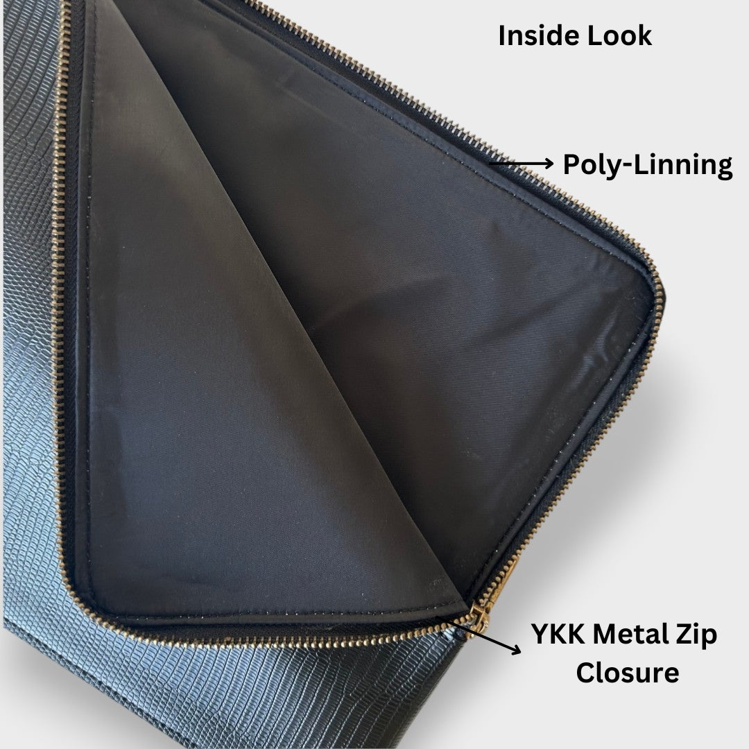 Personalised Leather Laptop Cover- 13-14 INCHES