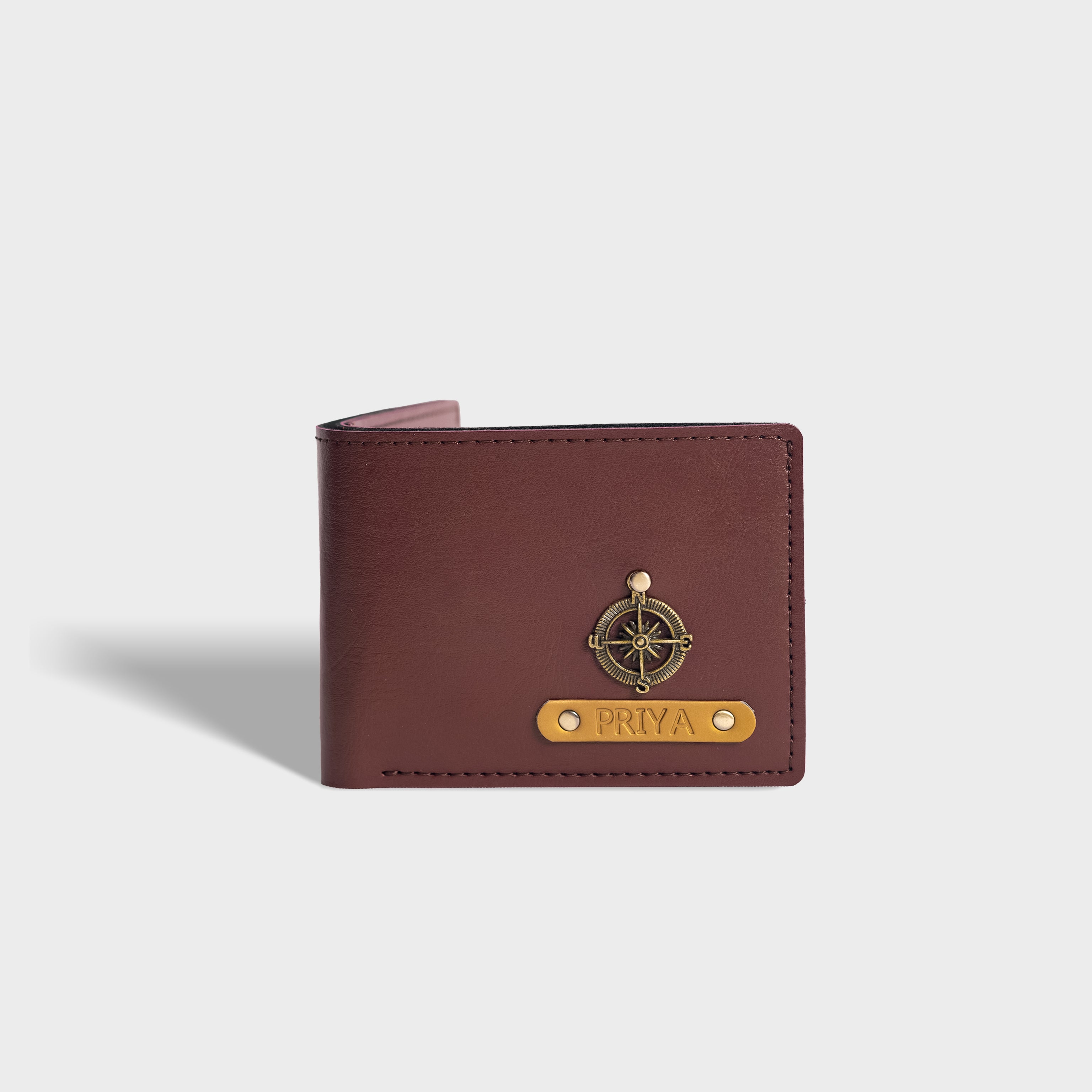 Mens wallet with Name, Customized Mens wallet, personalised gift, Slim leather wallets for men