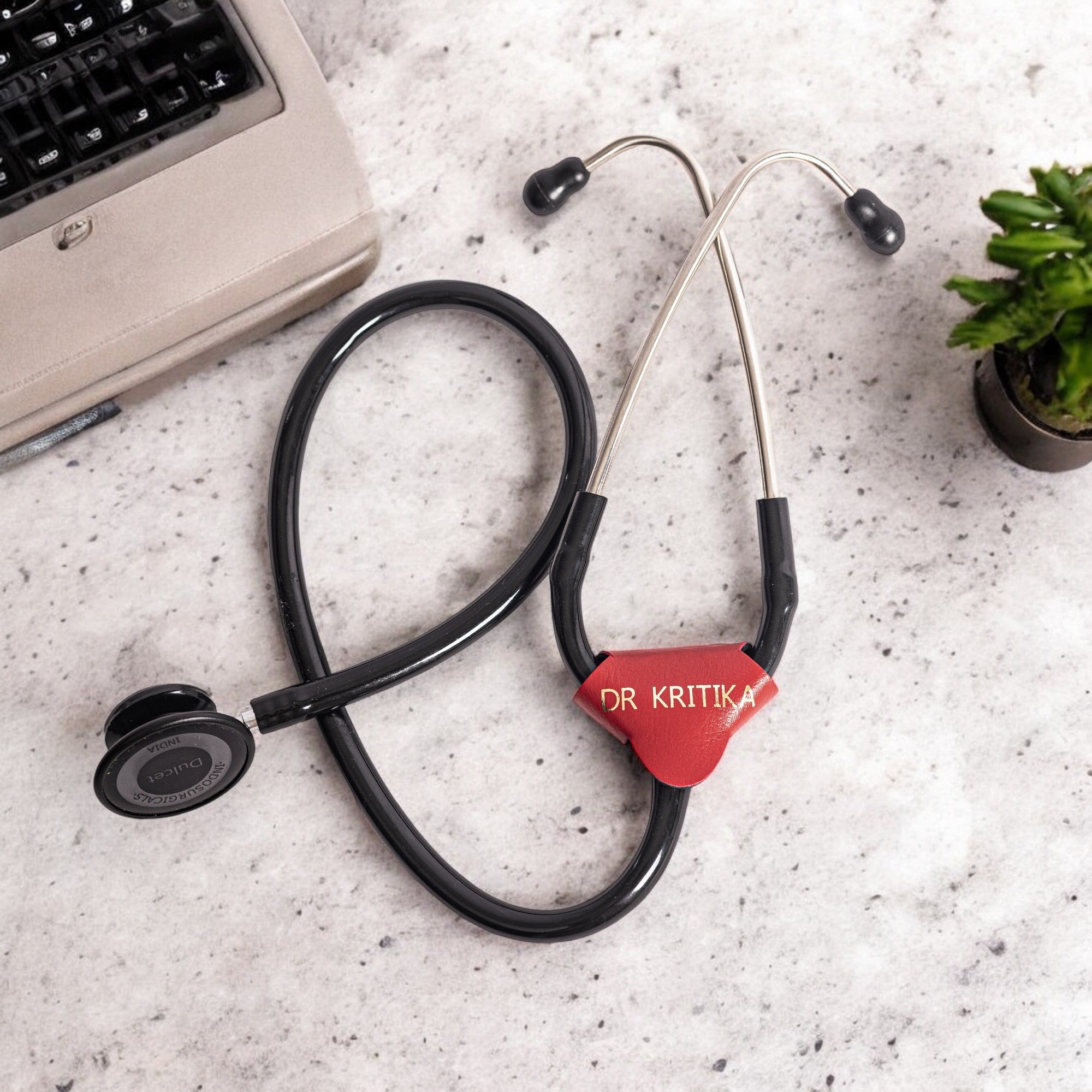 Stethoscope Name Tag