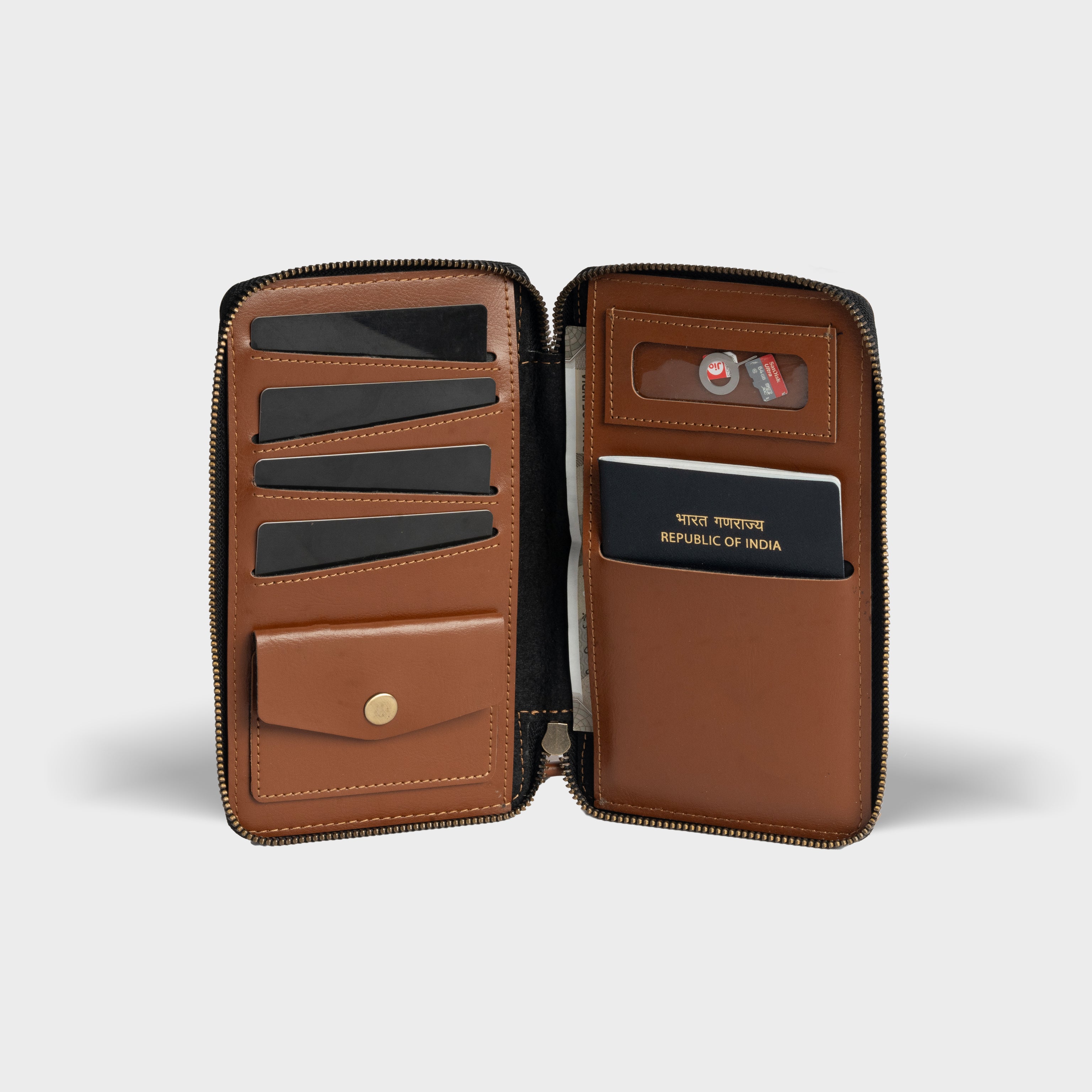 Personalized passport holder, Passport wallet, Passport holder