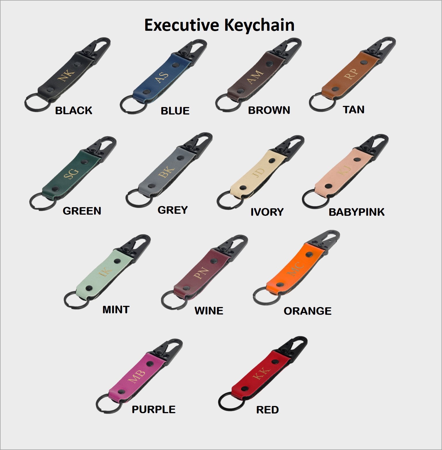 Personalised Ex-Keychain - Set of 2