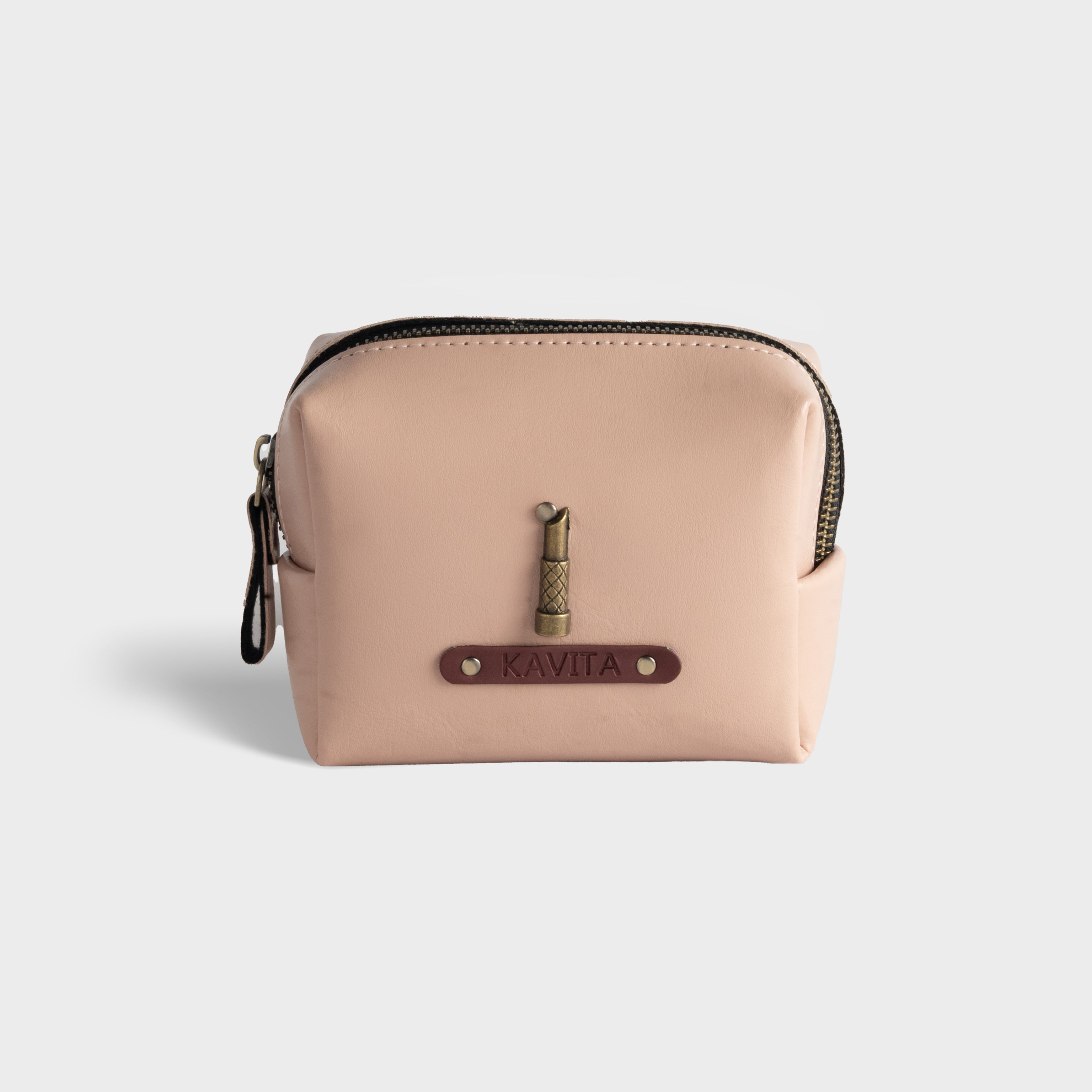 Personalised Daily Travel Pouch -BabyPink, Travel pouch, Travel pouch organizer for toiletries, Best travel pouch for toiletries and cosmetics for women