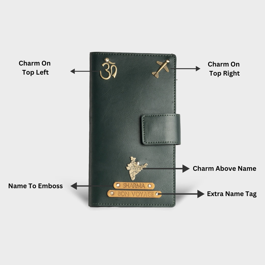 Family passport wallet, Multi-passport travel wallet-