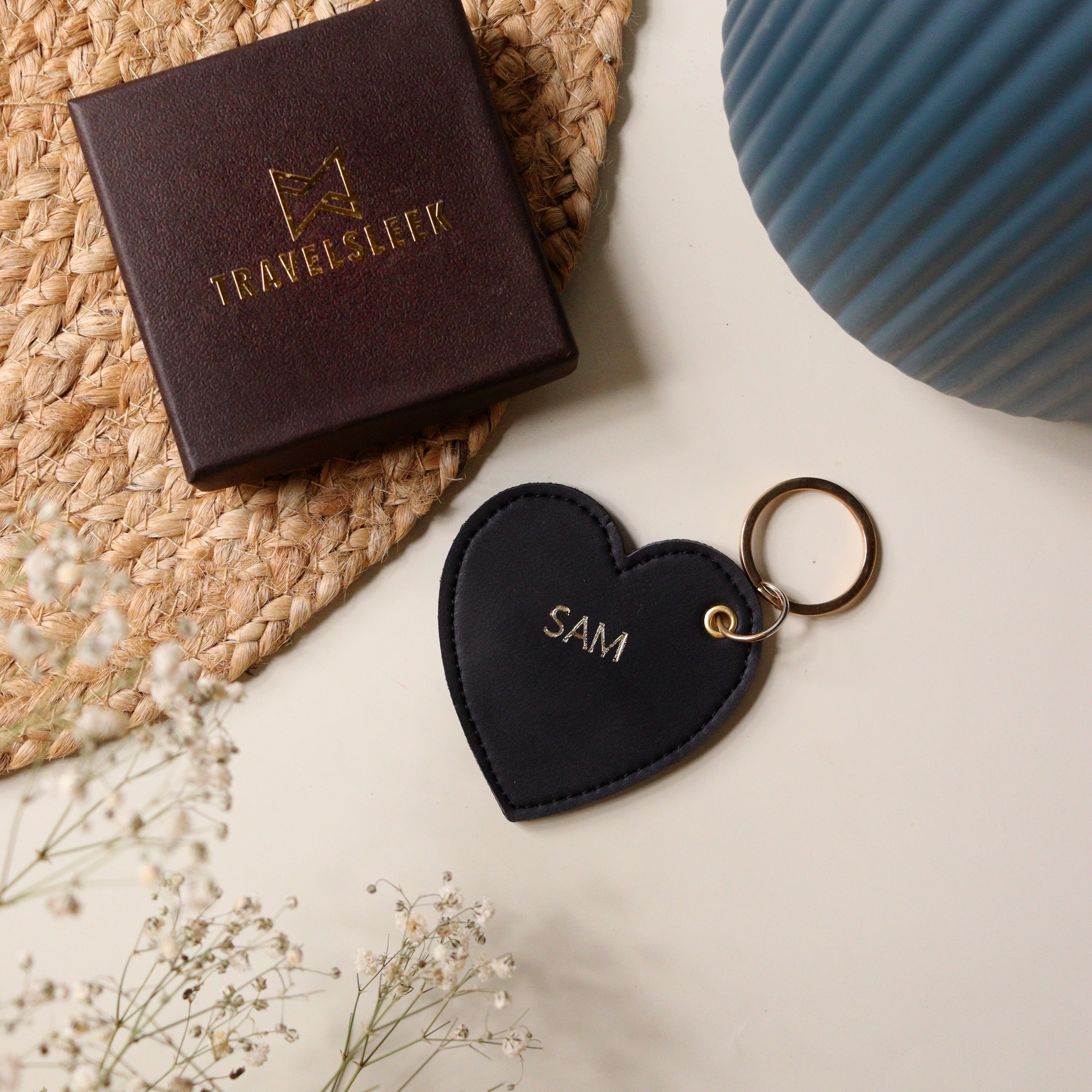 Personalised Heart Keychain - Main Image