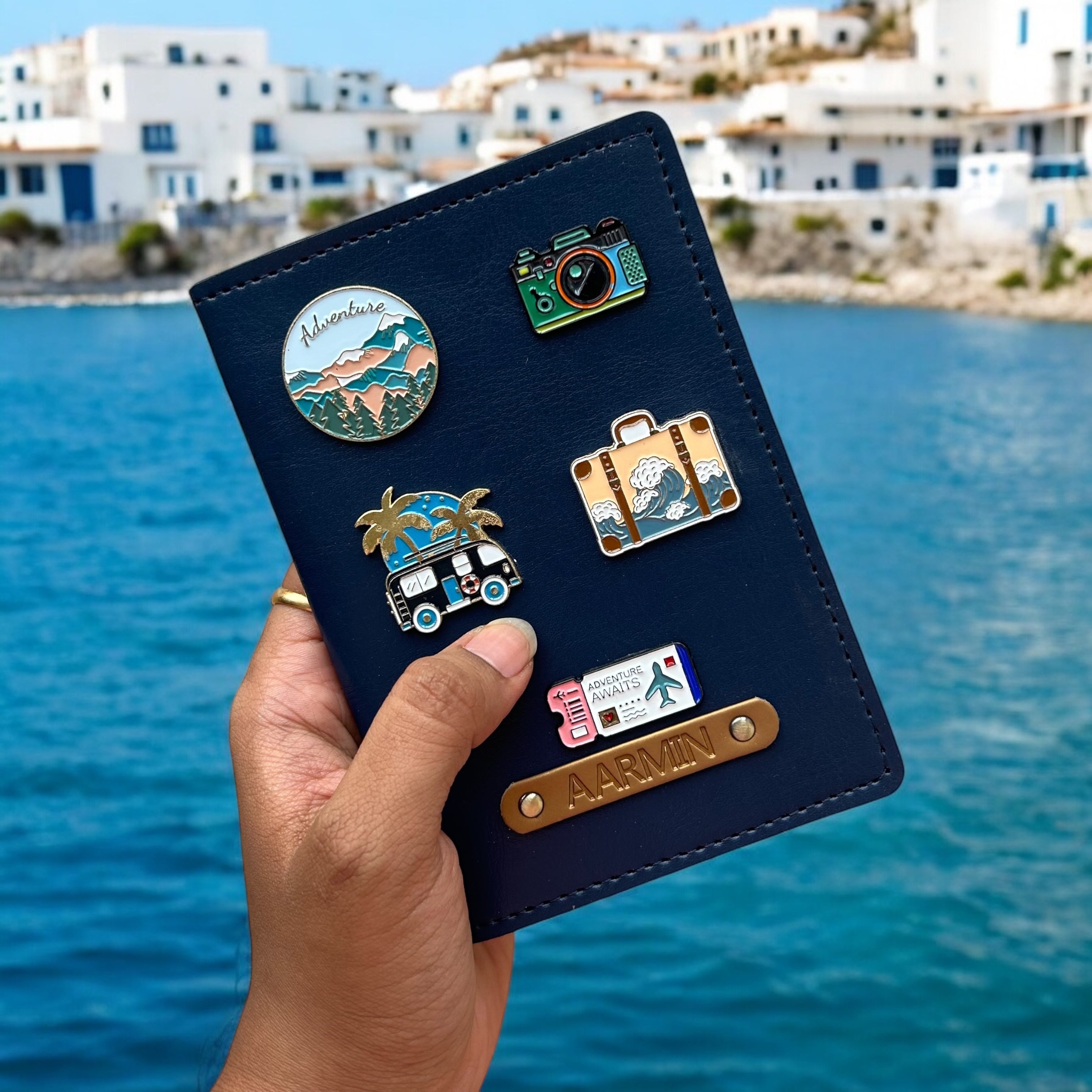 Customized Passport Holder, Passport wallet, Personalized passport holder
