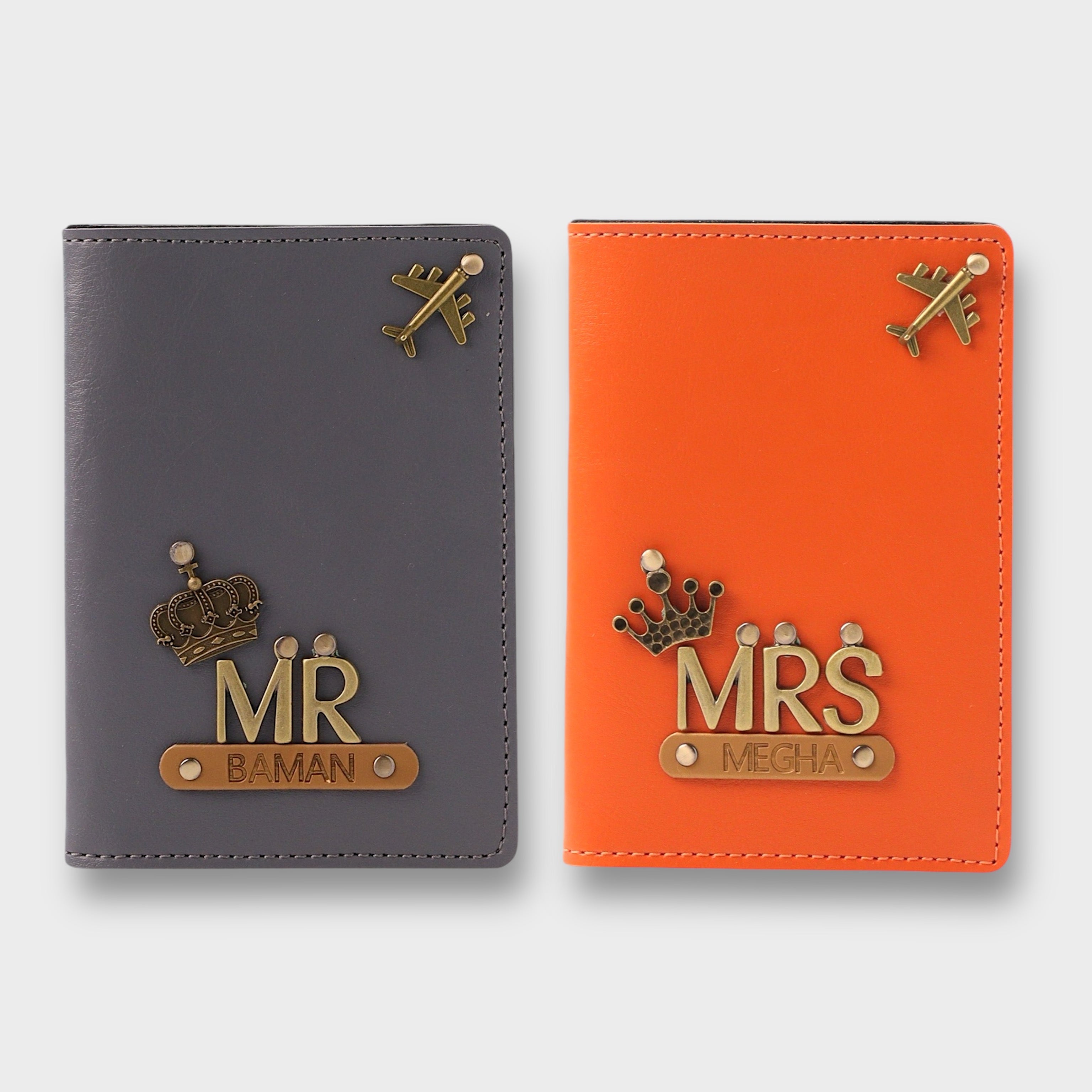 Couple Passport Cover, Couple Passport Holder, Personalized Couple Passport Holder, Customized Passport Holder, Passport wallet, Personalized passport holder