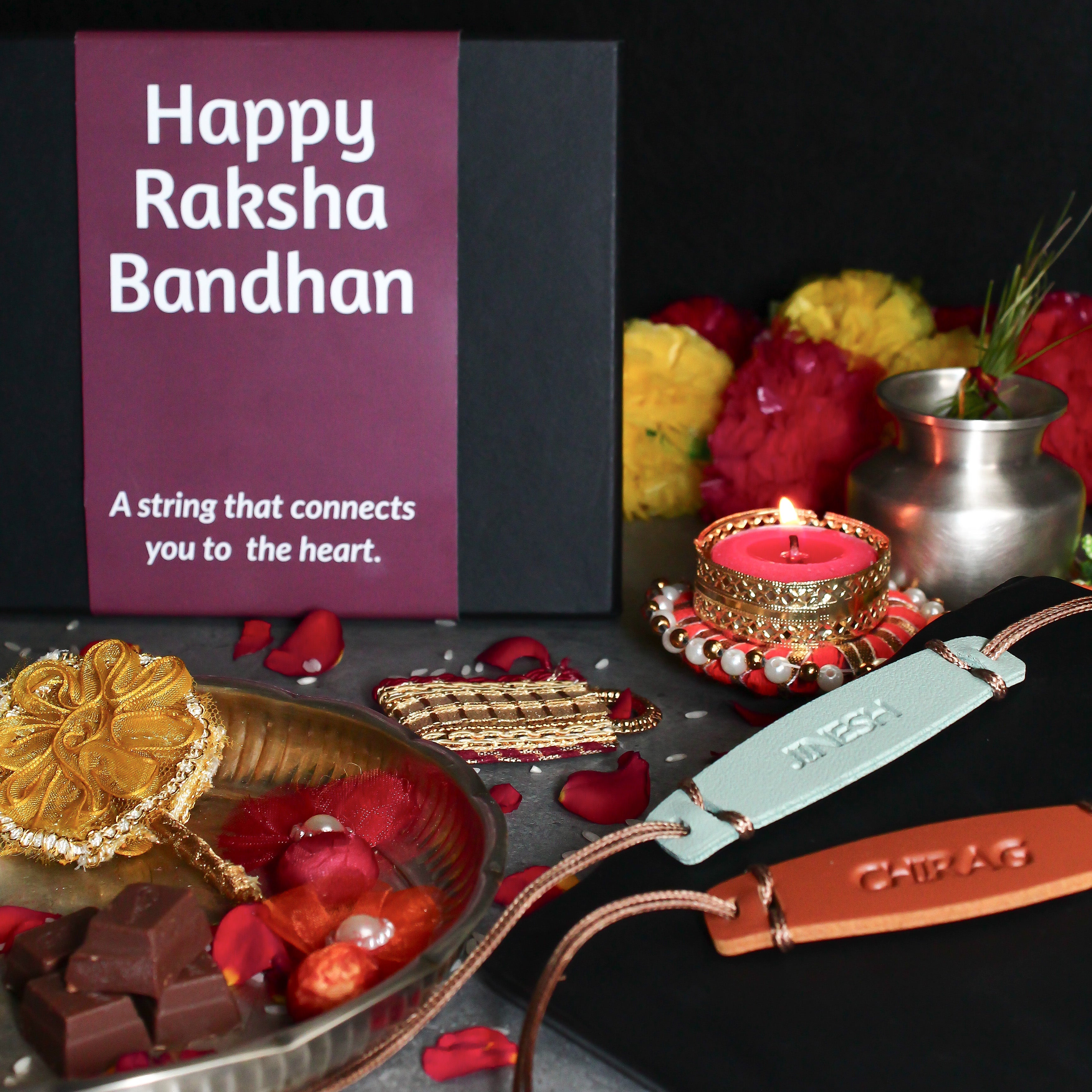 Personalised Rakhi -Blue