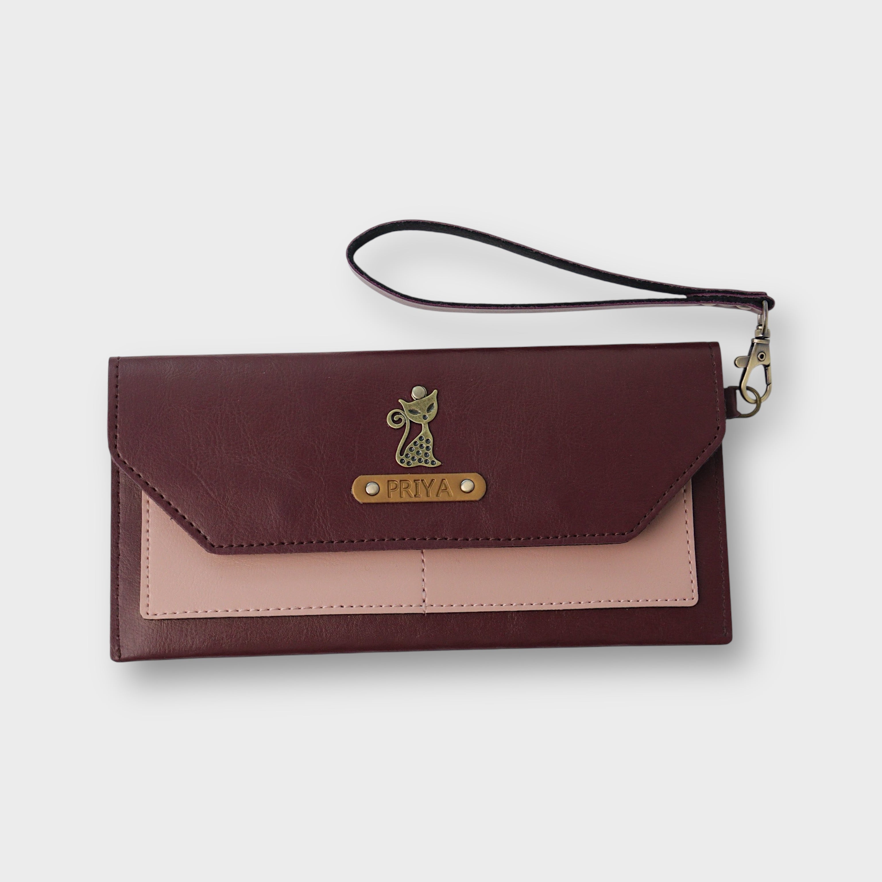 Personalised Dual Tone Women's Wallet