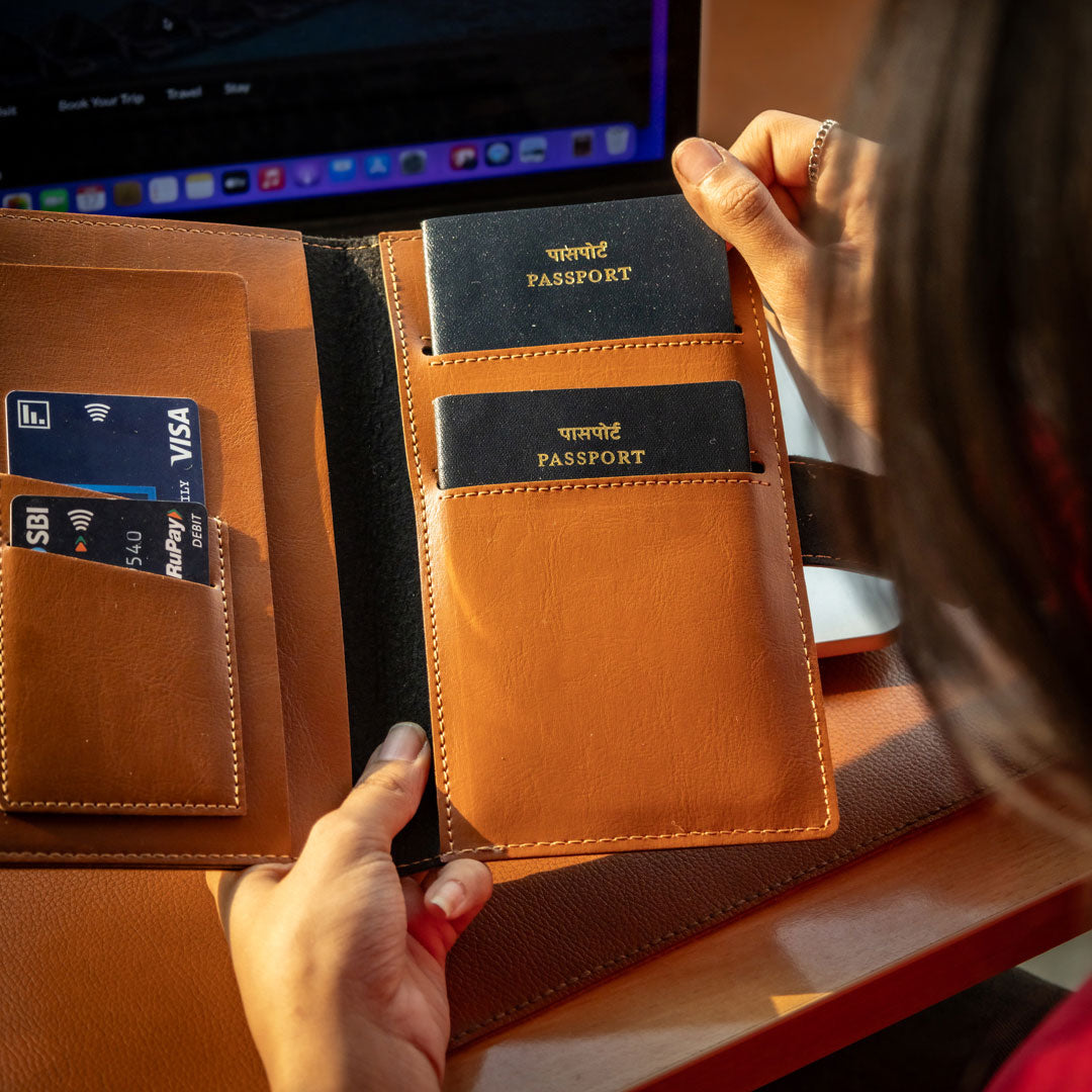 Personalised Dual Passport Wallet