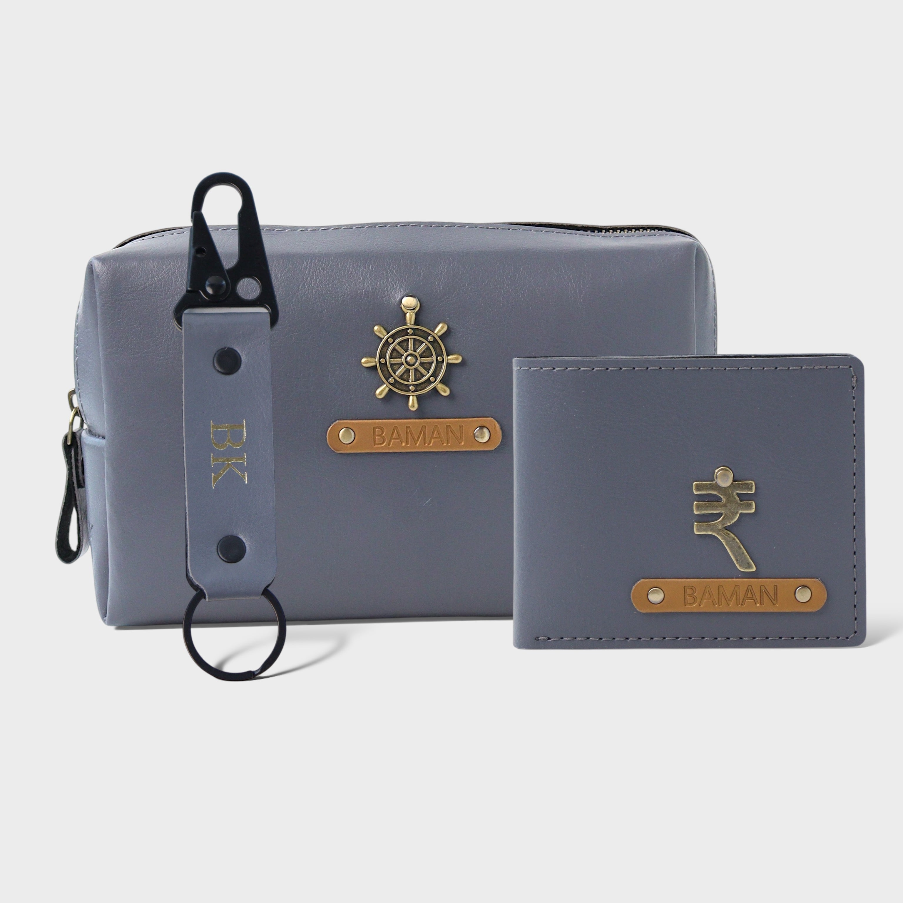 Customised Hamper for Him-Grey, Travel pouch, Travel pouch organizer for toiletries, Best travel pouch for toiletries and cosmetics for women