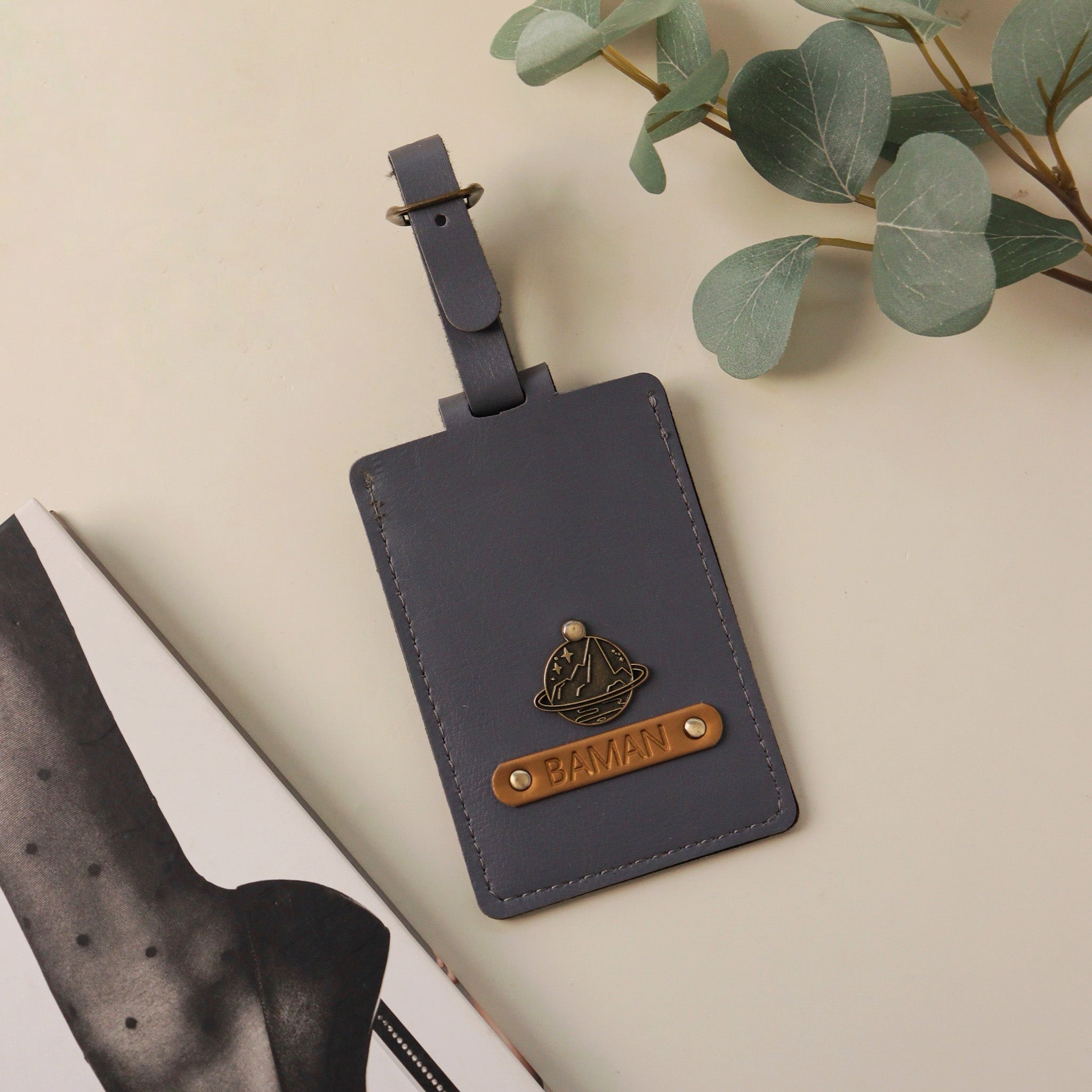 Premium Personalised Baggage Tag - Main Image