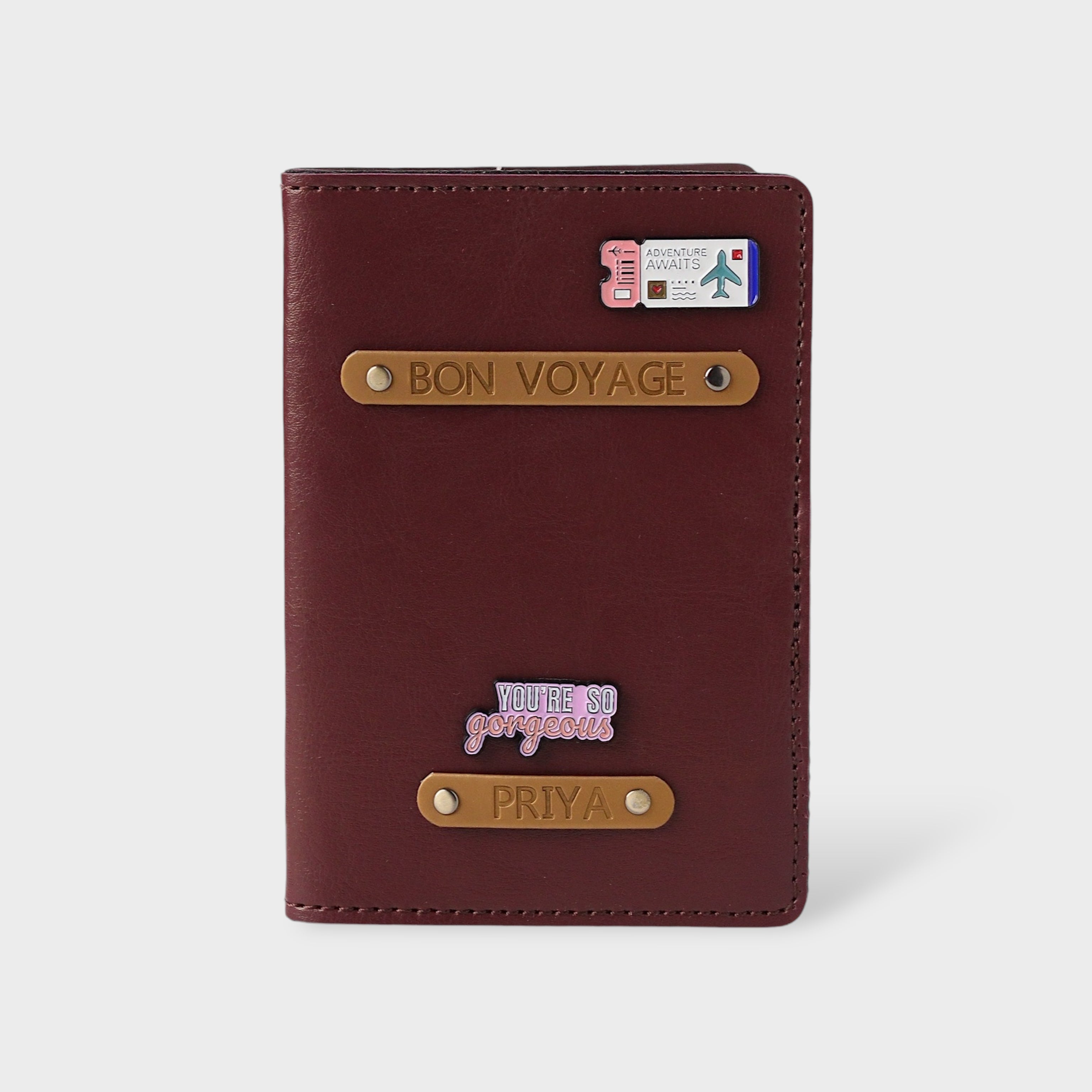 Customized Passport Holder, Passport wallet, Personalized passport holder