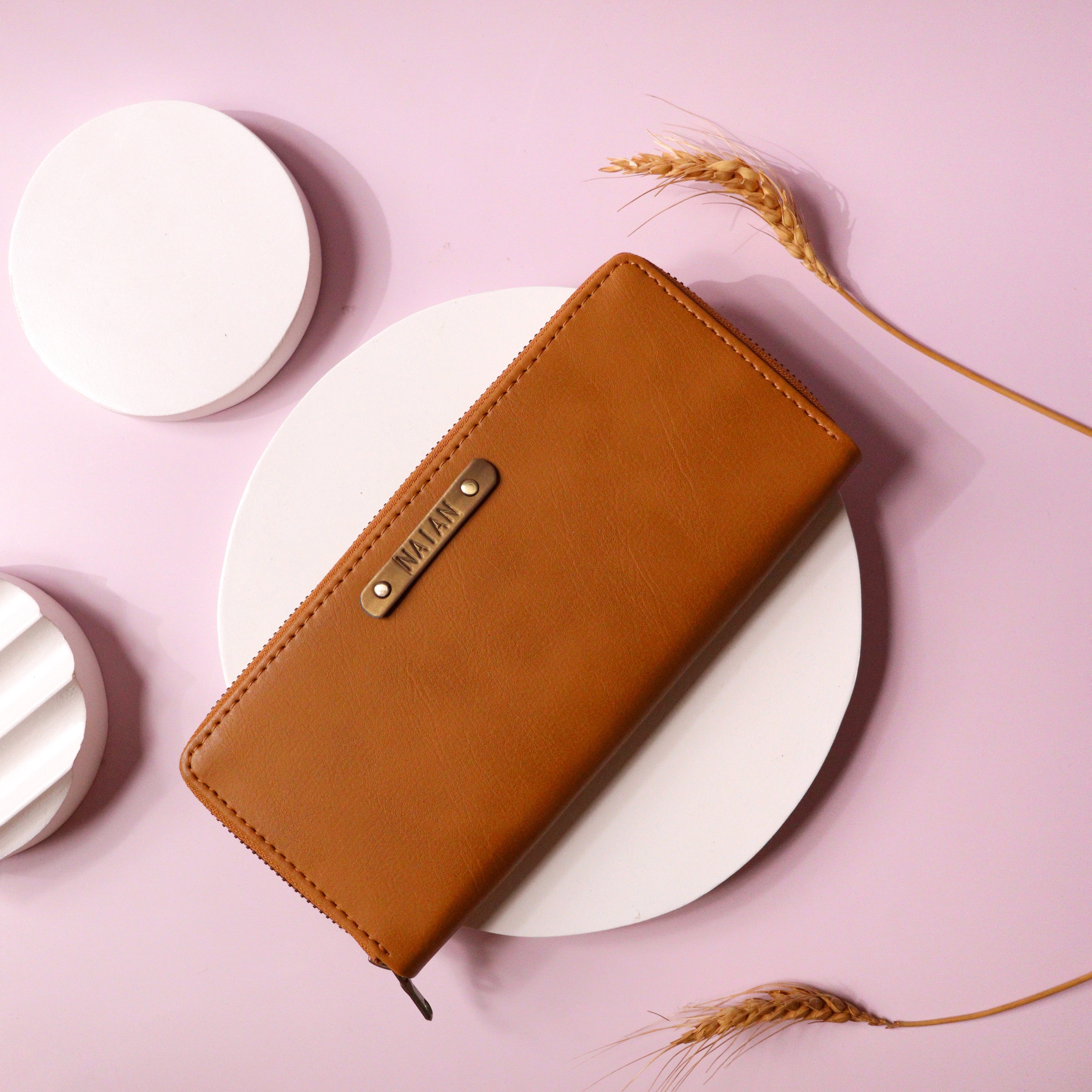 Executive Vegan Leather RFID Ladies Wallet - Main Image