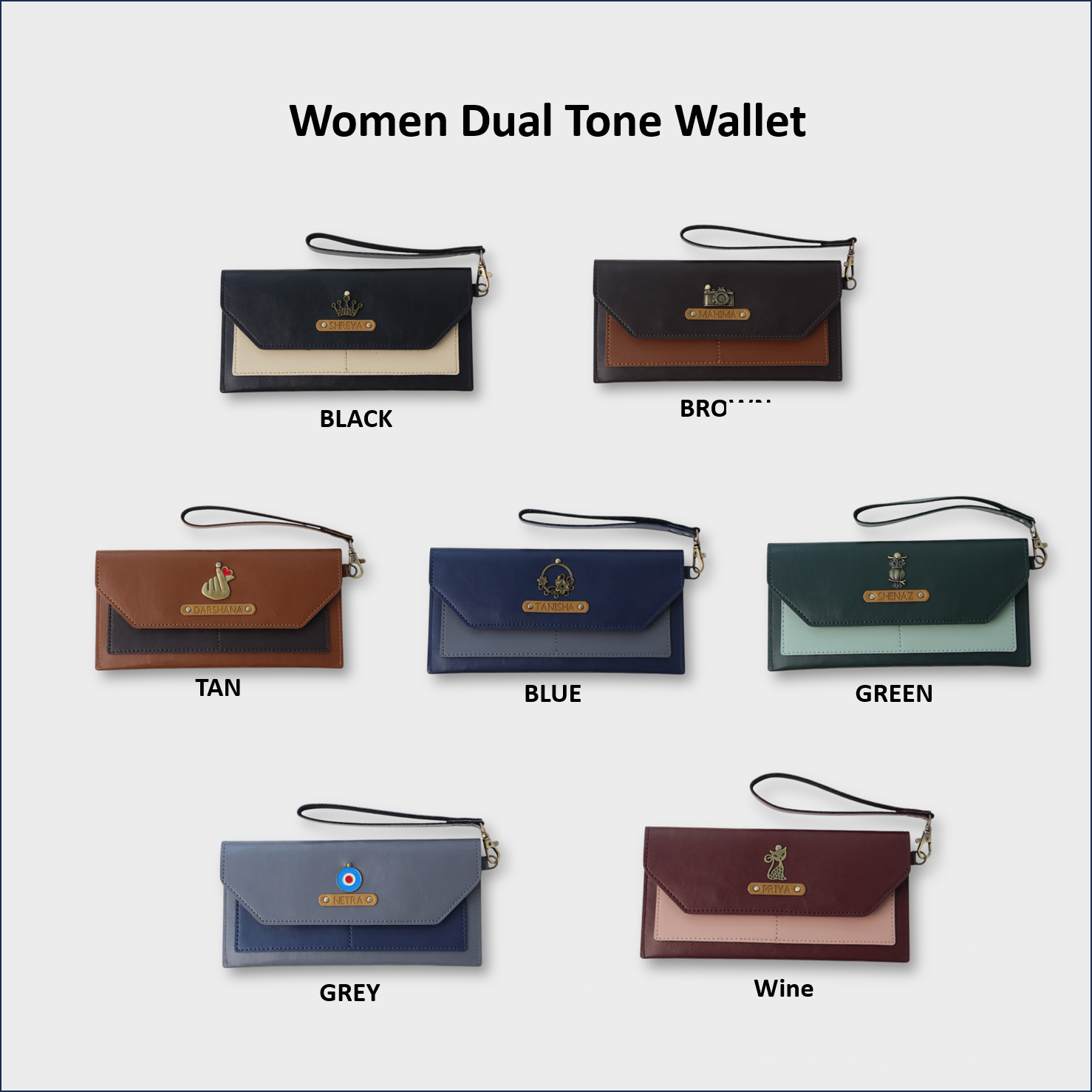 personalised gift, Wallets with cardholder for women, Wallets for men, wallet for couple
