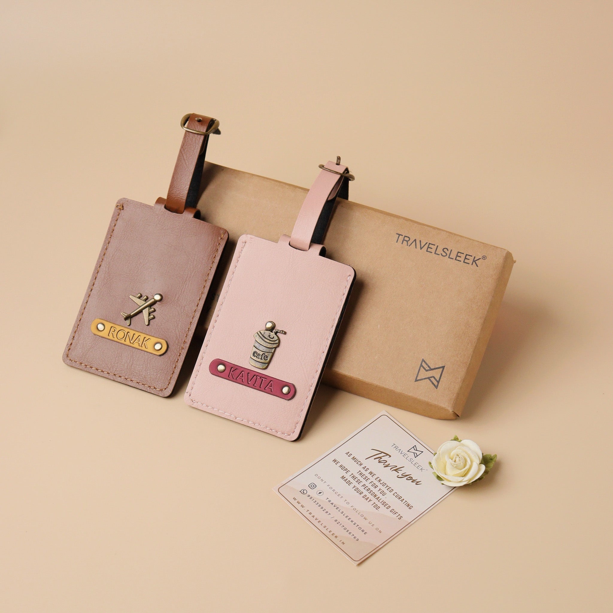 Personalised Premium Tag - Set of 2