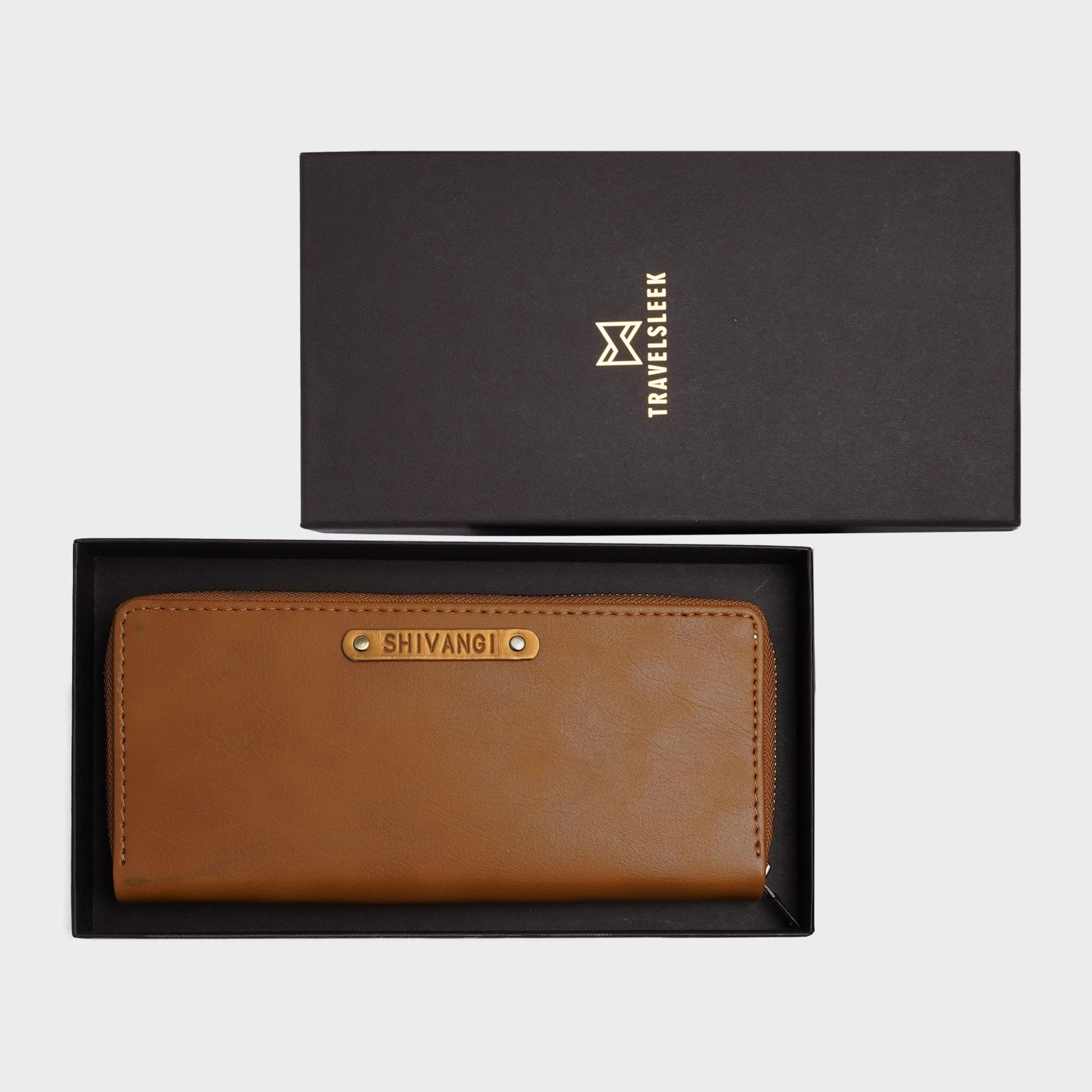 Executive Vegan Leather RFID Ladies Wallet - Travelsleek