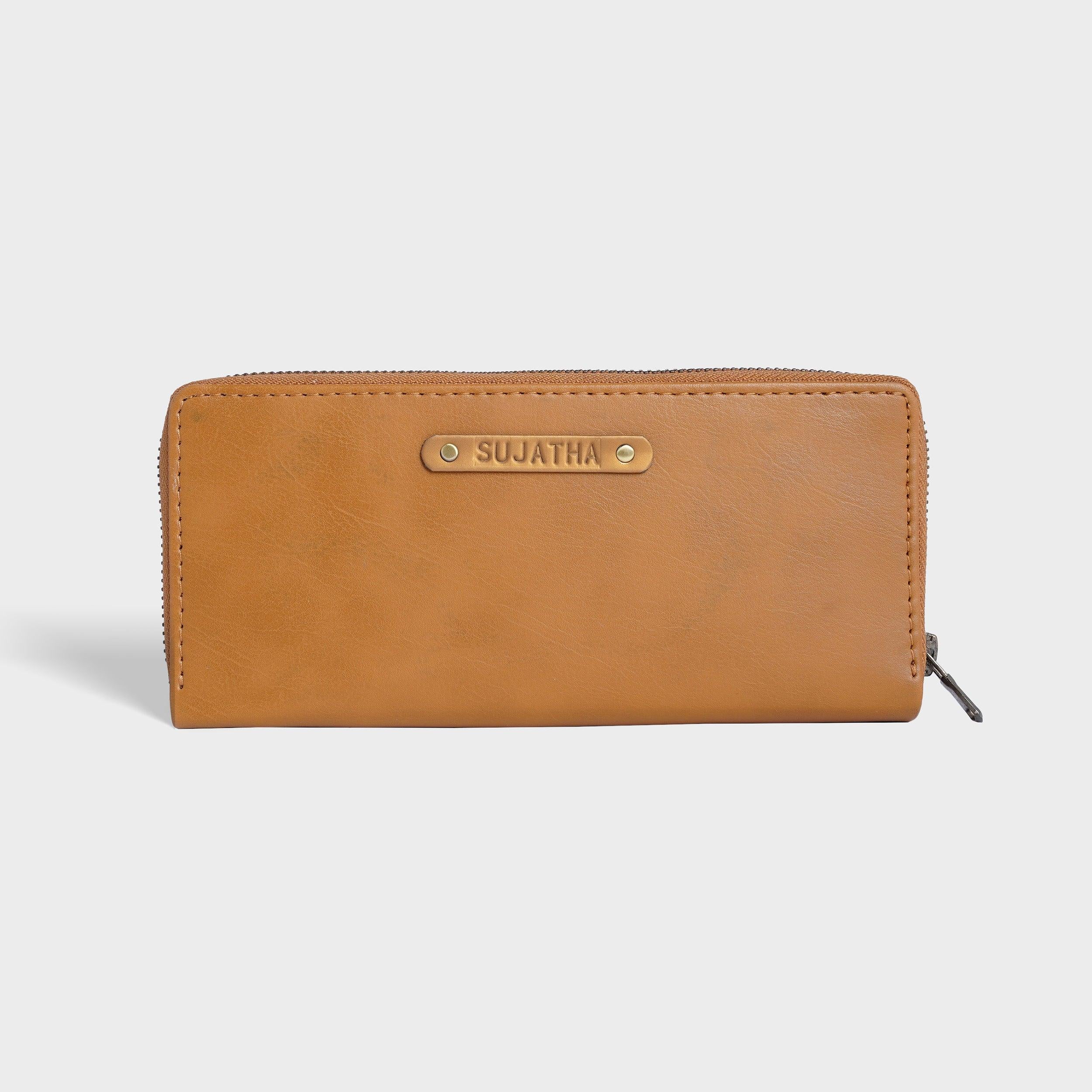 Executive Vegan Leather RFID Ladies Wallet - Travelsleek