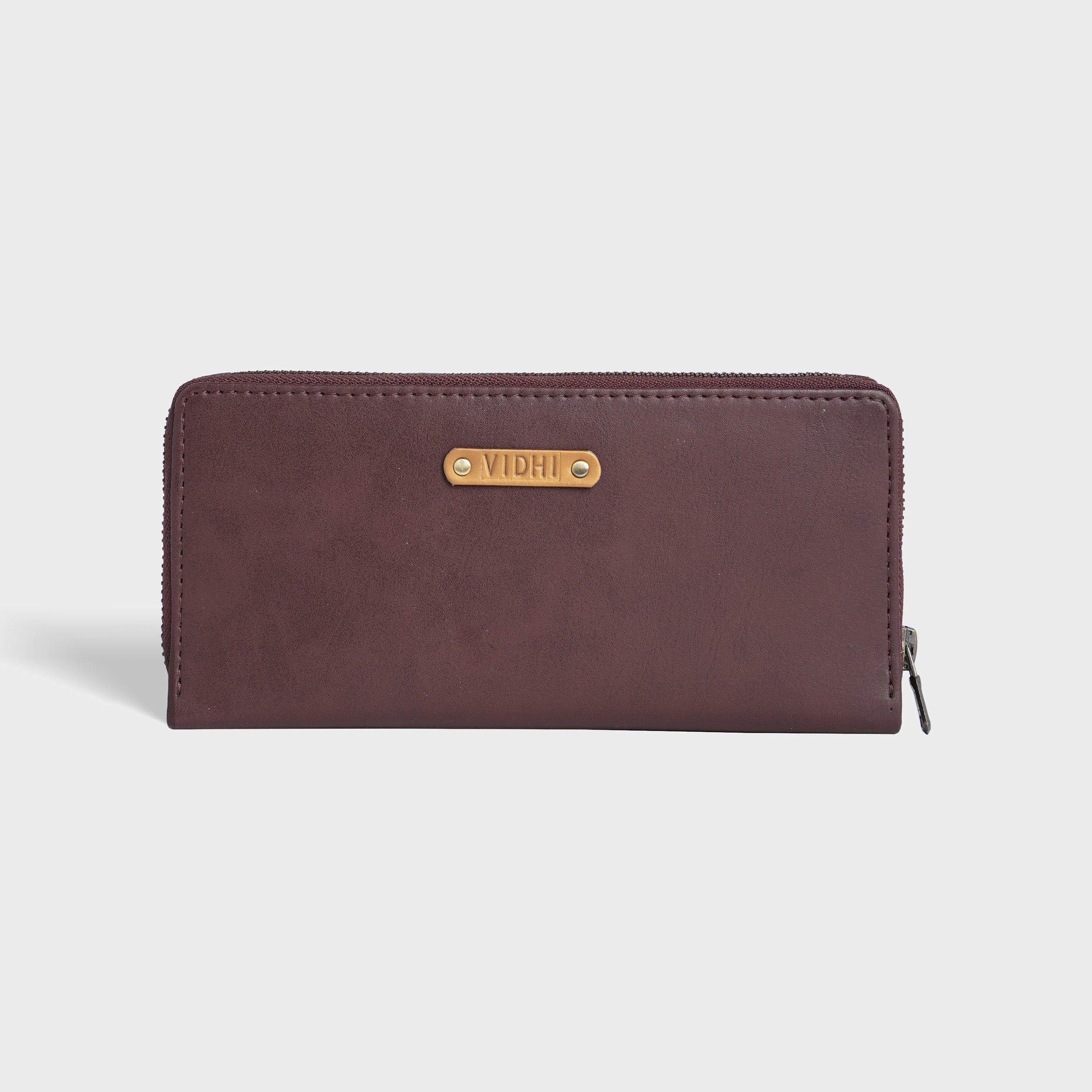 Executive Vegan Leather RFID Ladies Wallet - Travelsleek