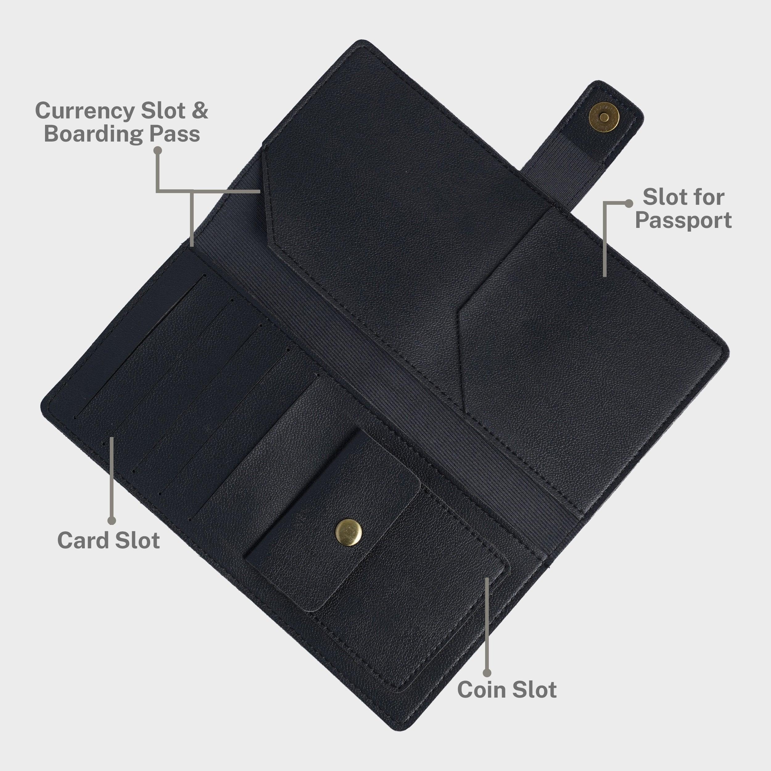 Customized Passport Holder, Passport wallet, Personalized passport holder