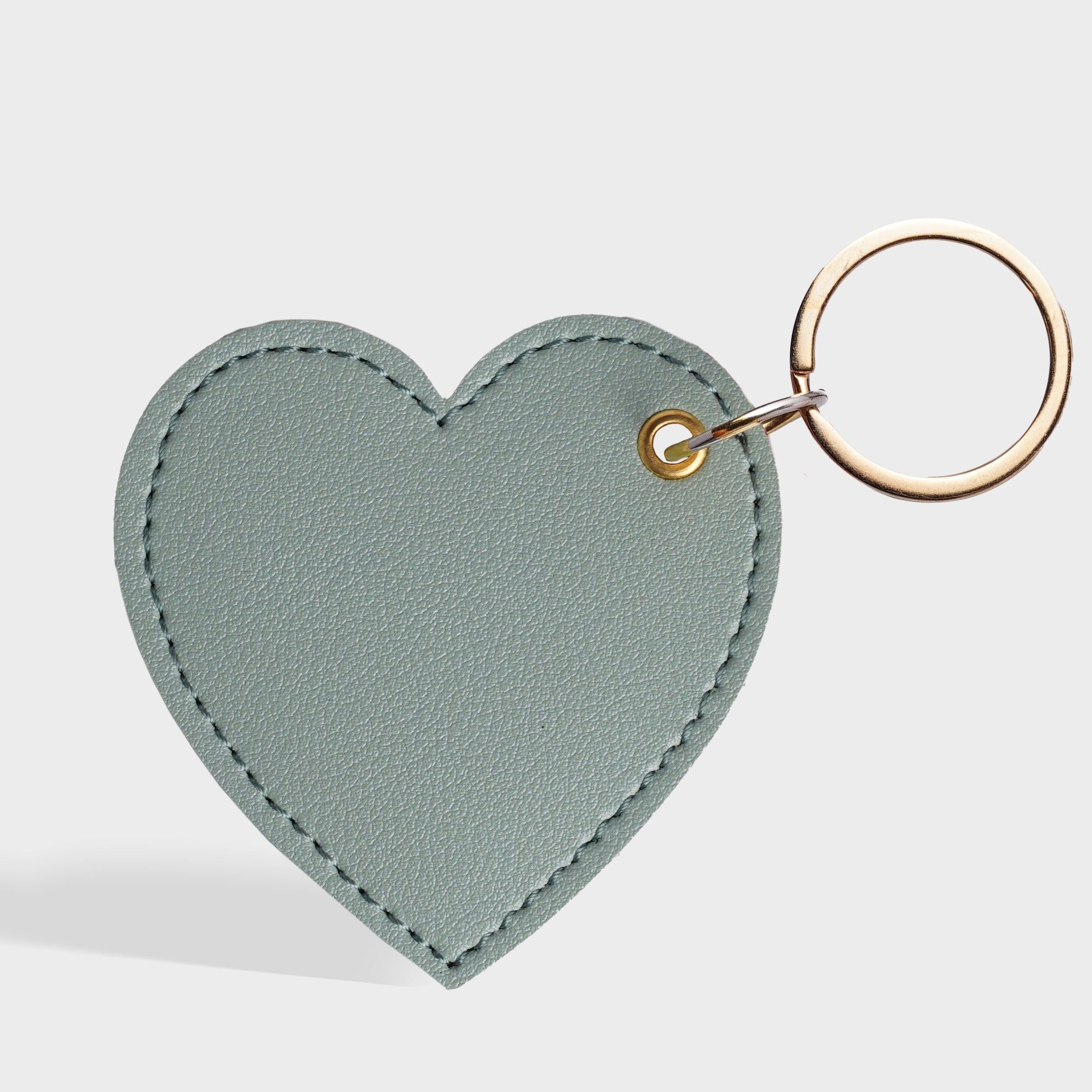 Personalised Heart Keychain - Travelsleek