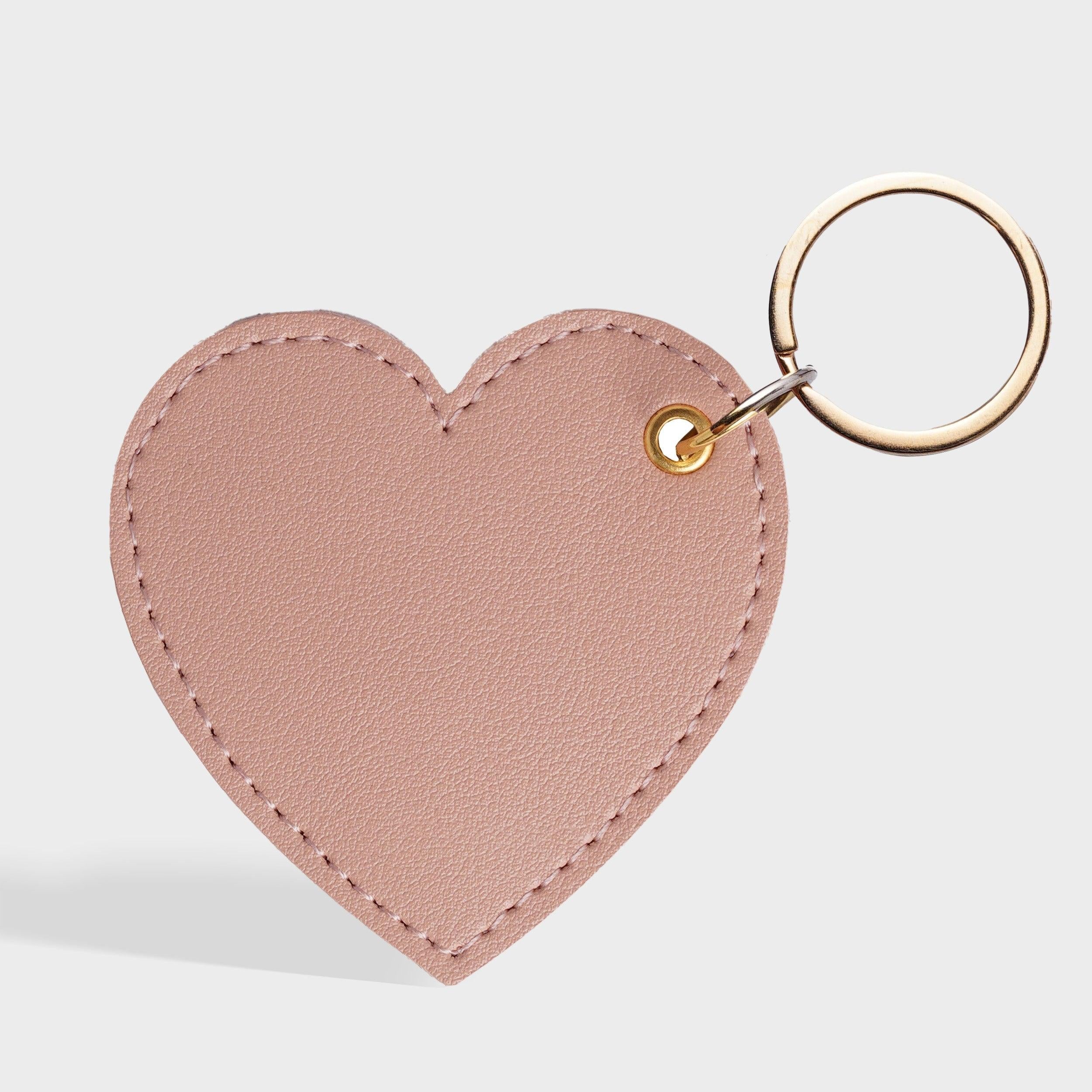 Personalised Heart Keychain - Travelsleek