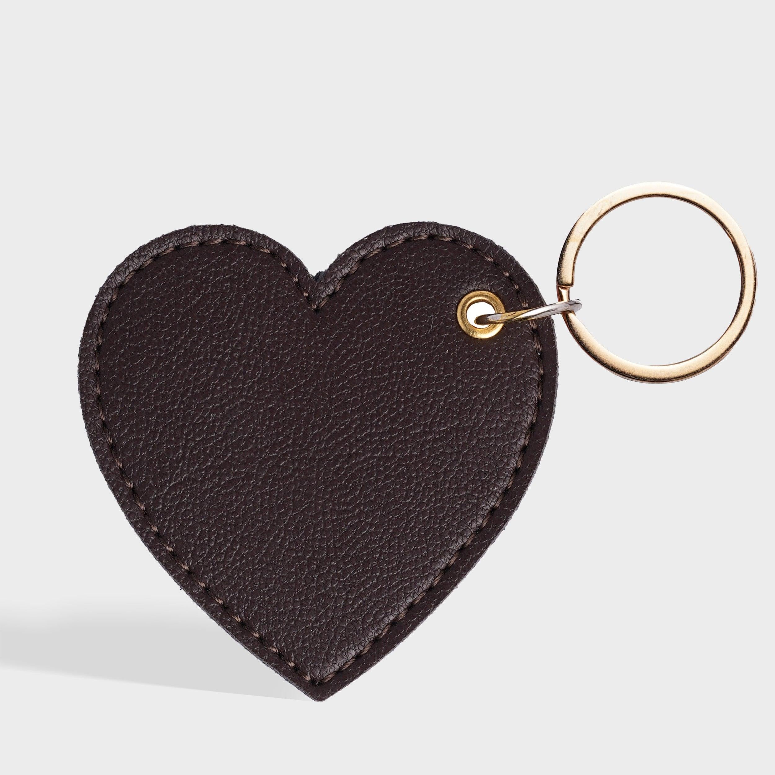 Personalised Heart Keychain - Travelsleek