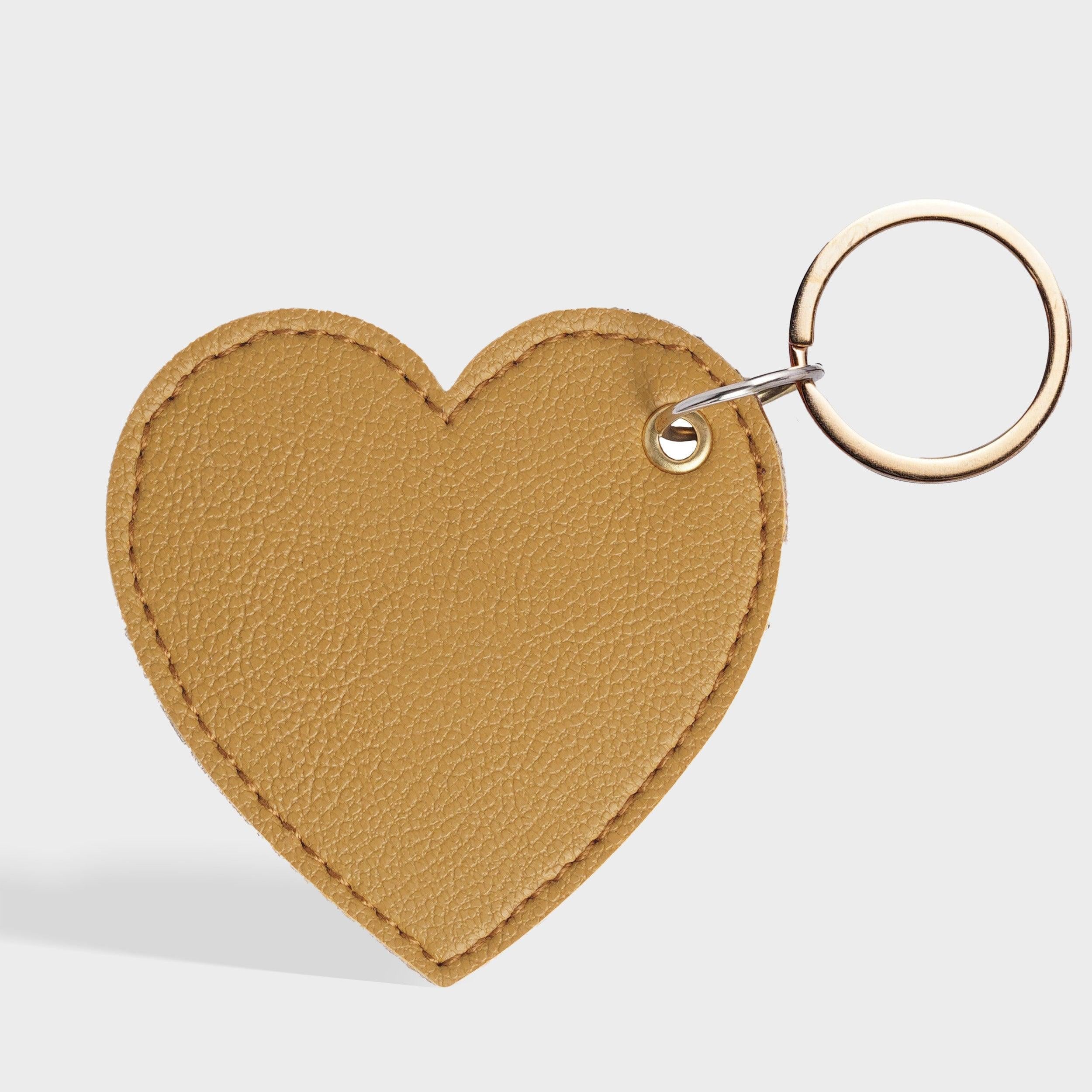 Personalised Heart Keychain - Travelsleek