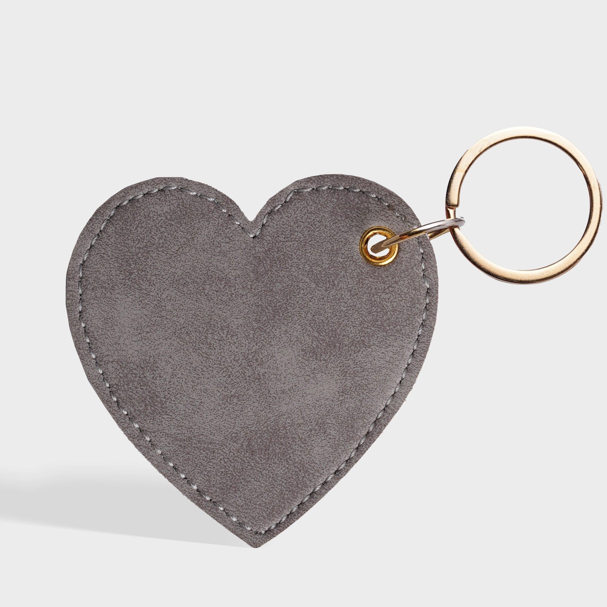 Personalised Heart Keychain - Travelsleek