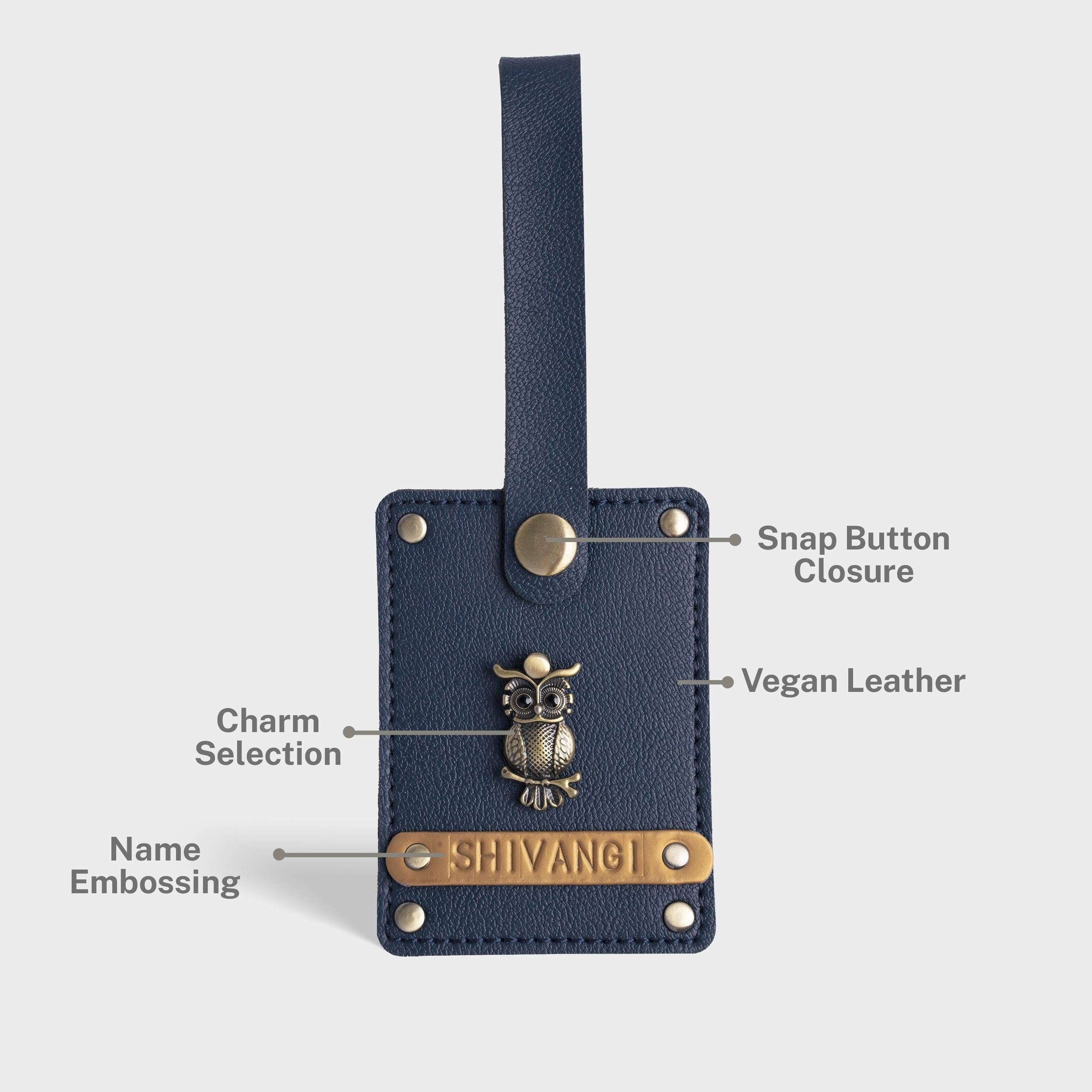 Personalised Luggage Tag - Travelsleek, Luggage tags, Personalized luggage tags, Personalized travel luggage tags, Custom luggage tags for travel, Best personalized luggage tags for travel with name engraving
