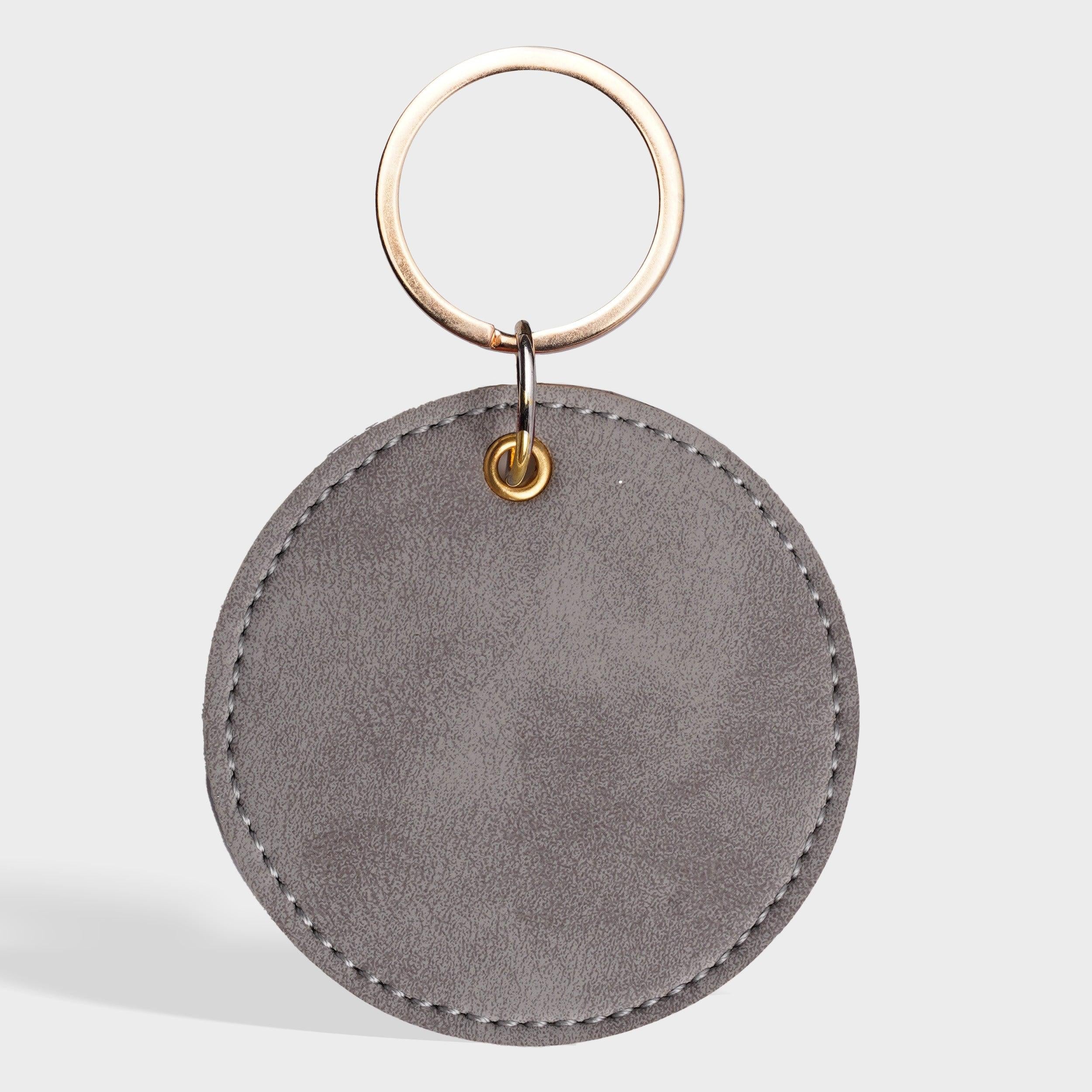 Personalised Round Keychain - Travelsleek