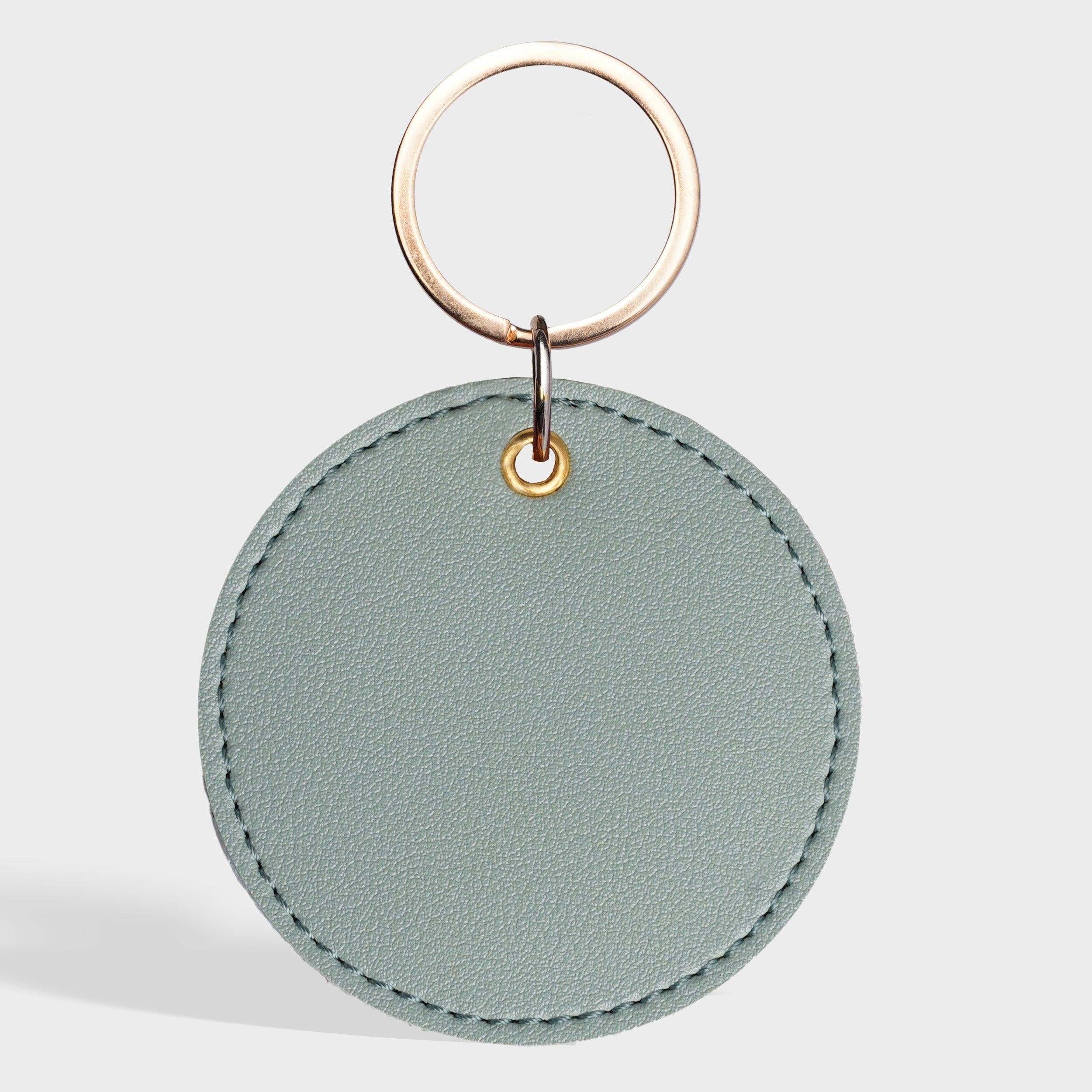 Personalised Round Keychain - Travelsleek
