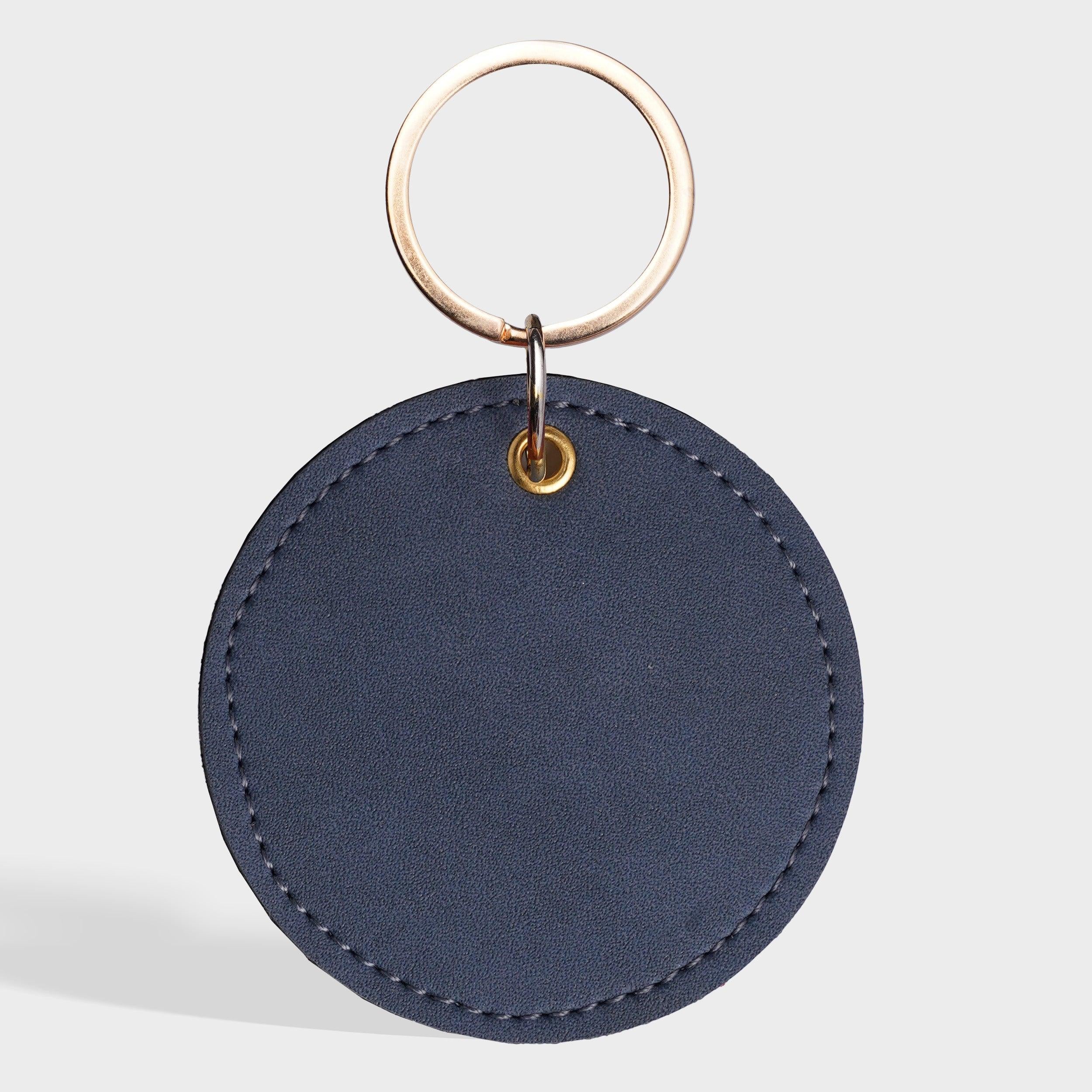 Personalised Round Keychain - Travelsleek