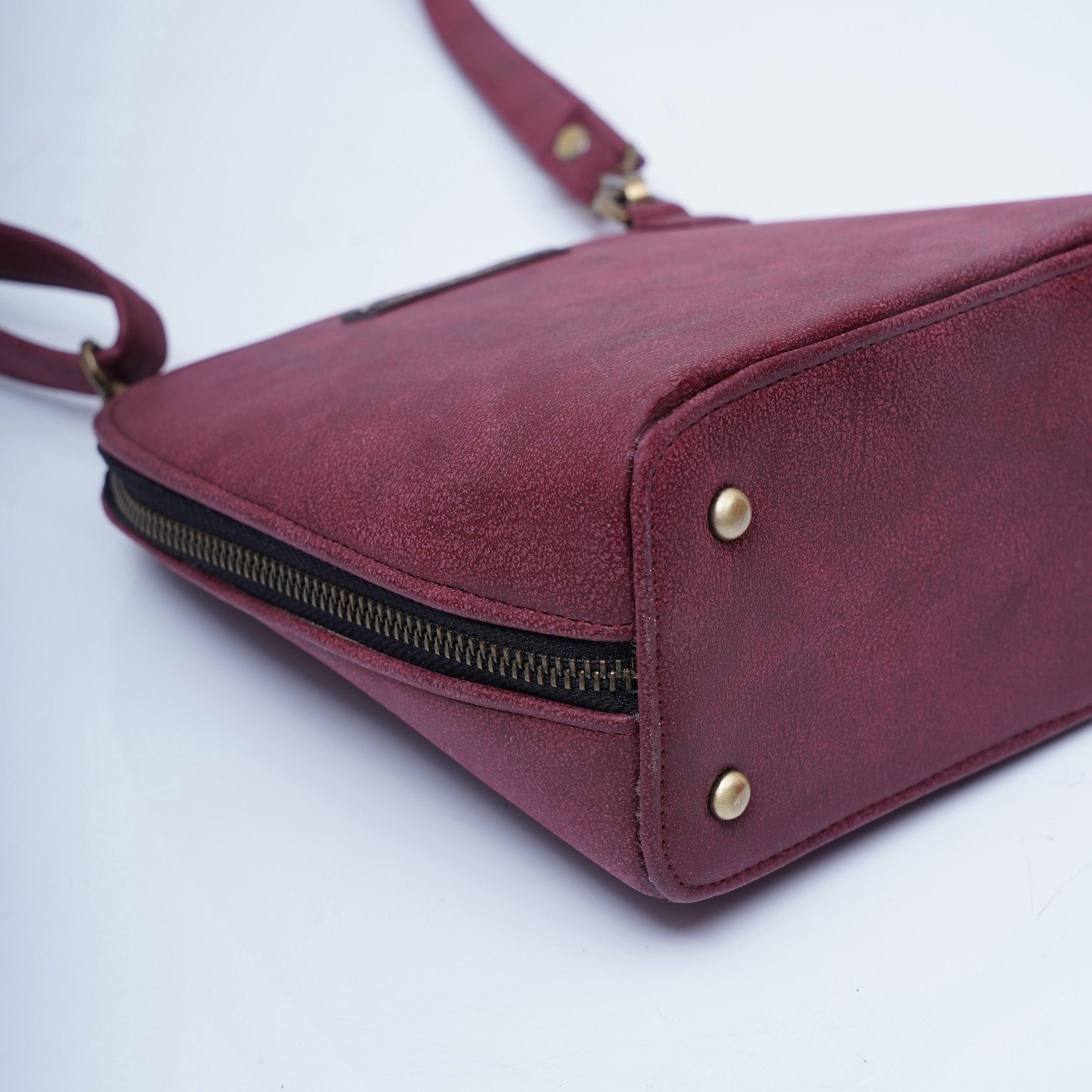 Personalised Trapeze Crossbody Sling - Acai - Travelsleek