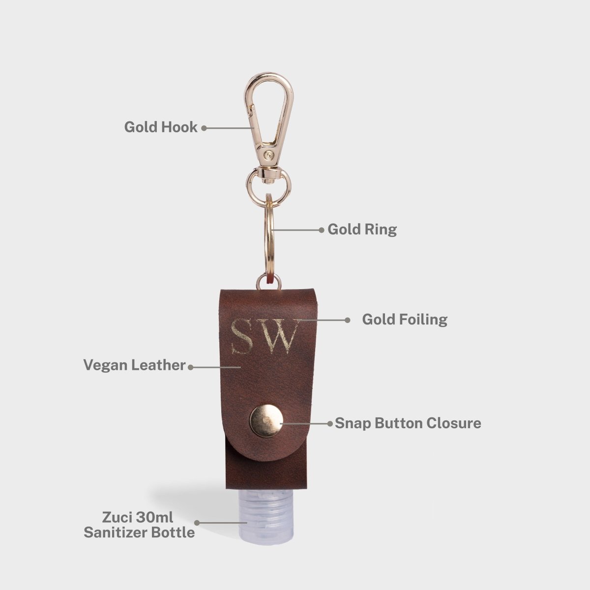 Sanitizer Bottle Holder - Travelsleek
