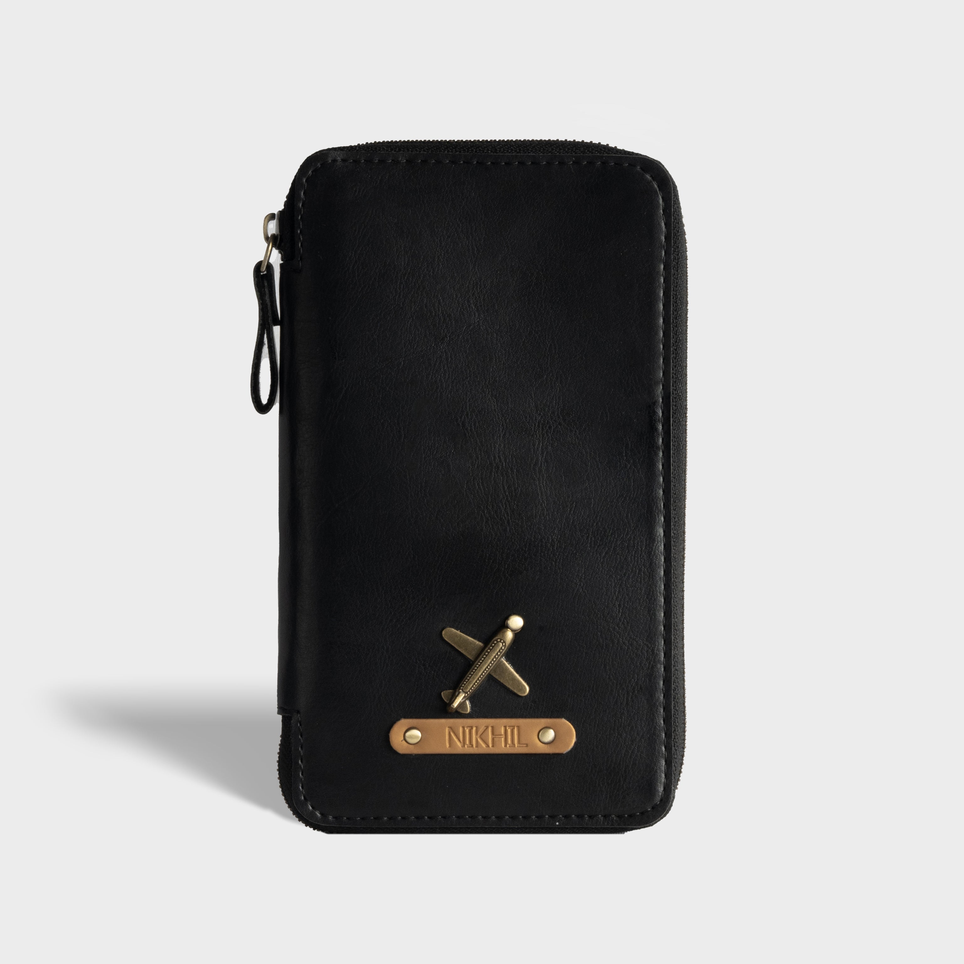 Personalised Zippered Travel Wallet