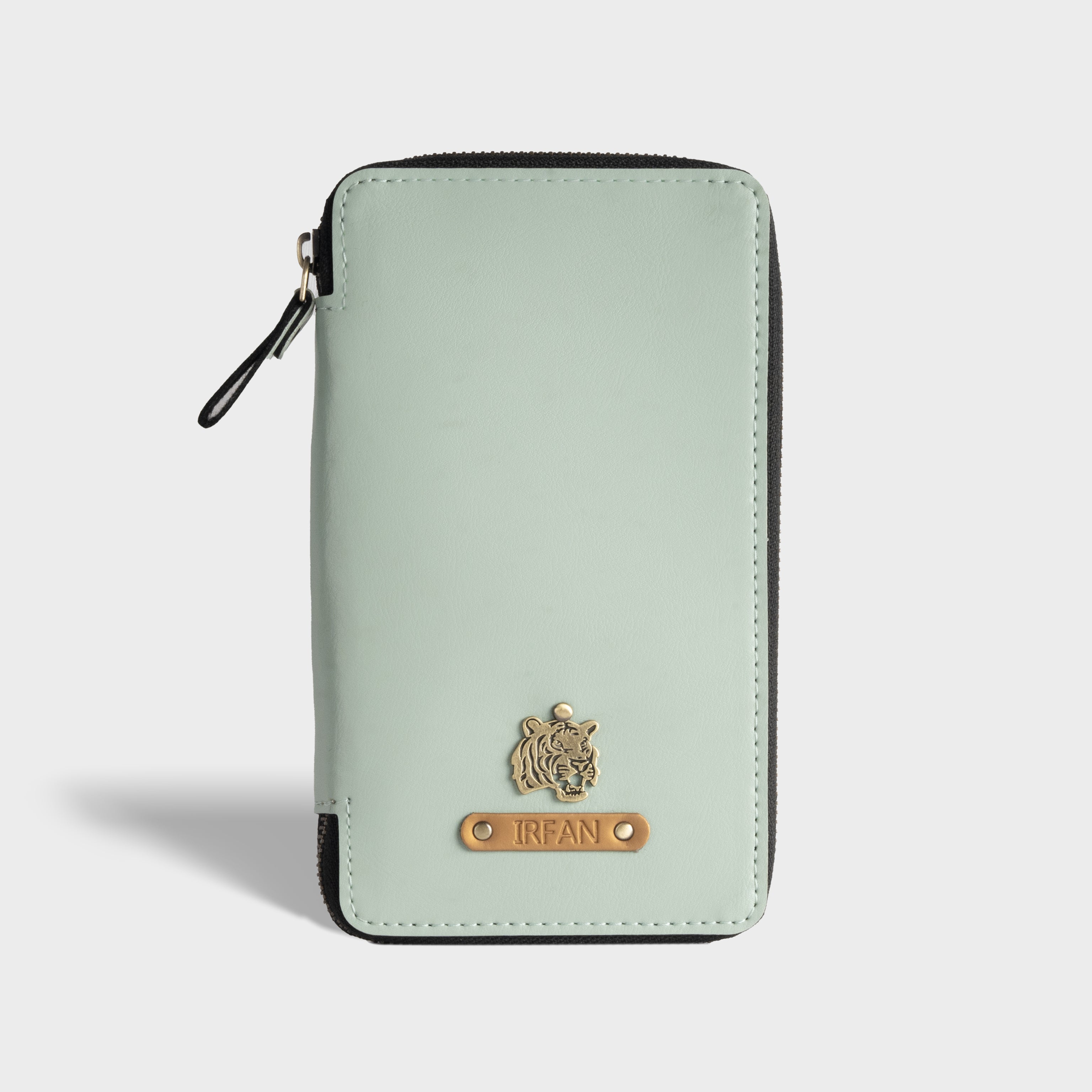 Personalised Zippered Travel Wallet