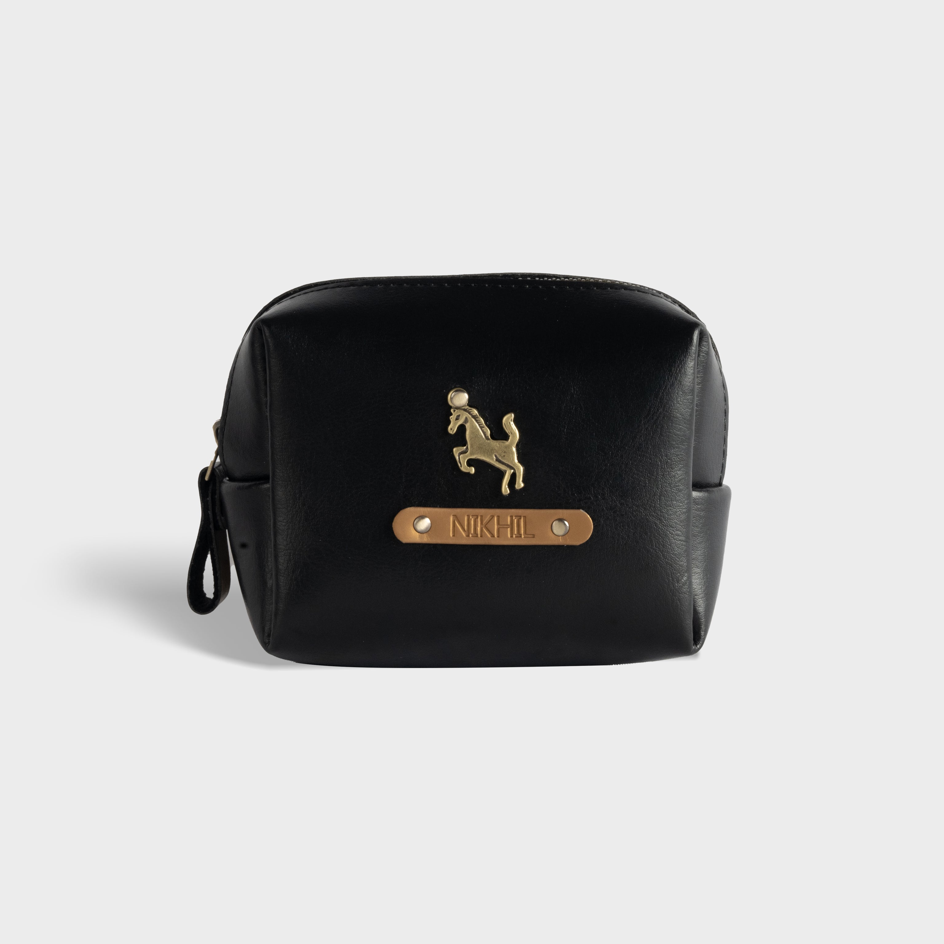 Personalised Daily Travel Pouch -Black