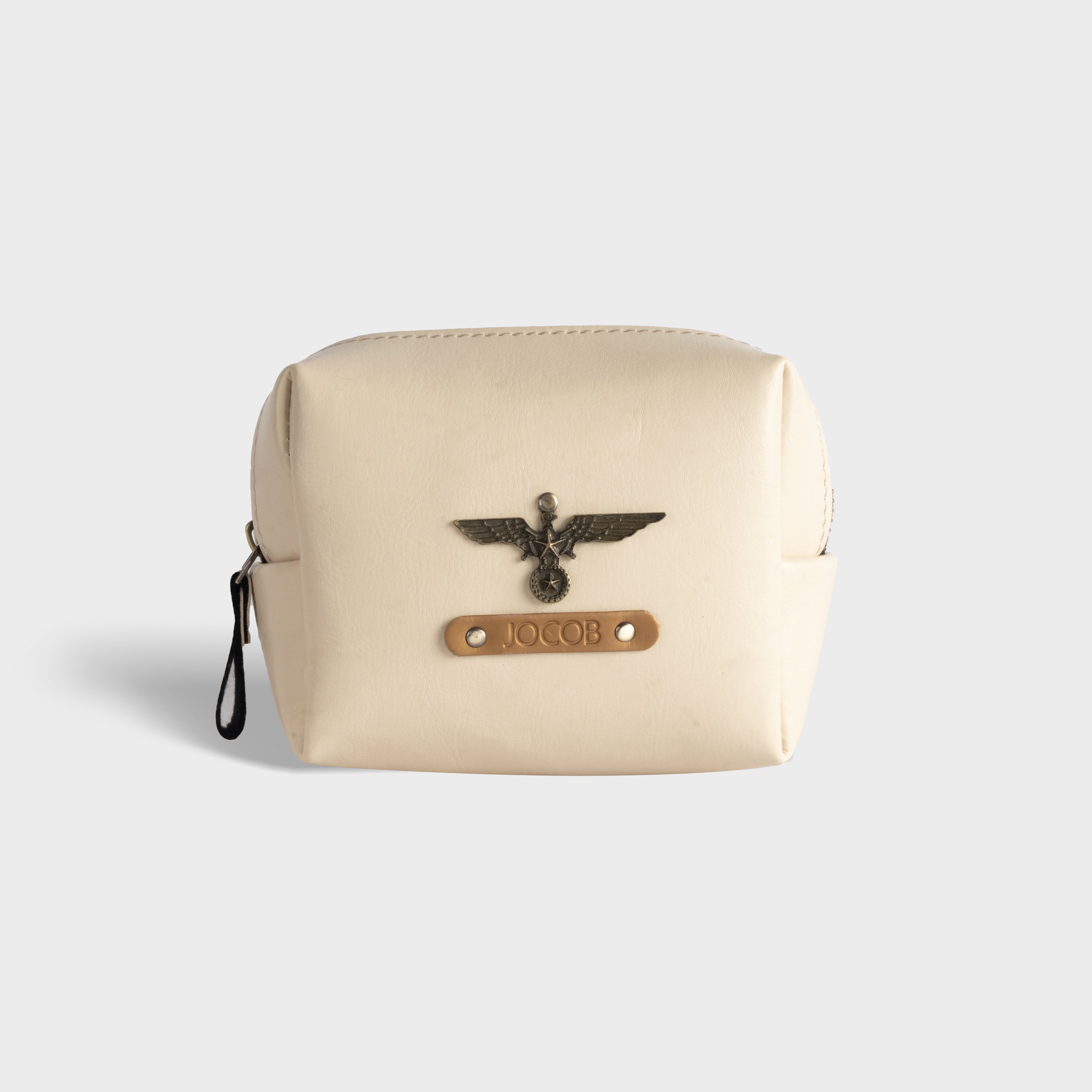 Personalised Daily Travel Pouch -Ivory