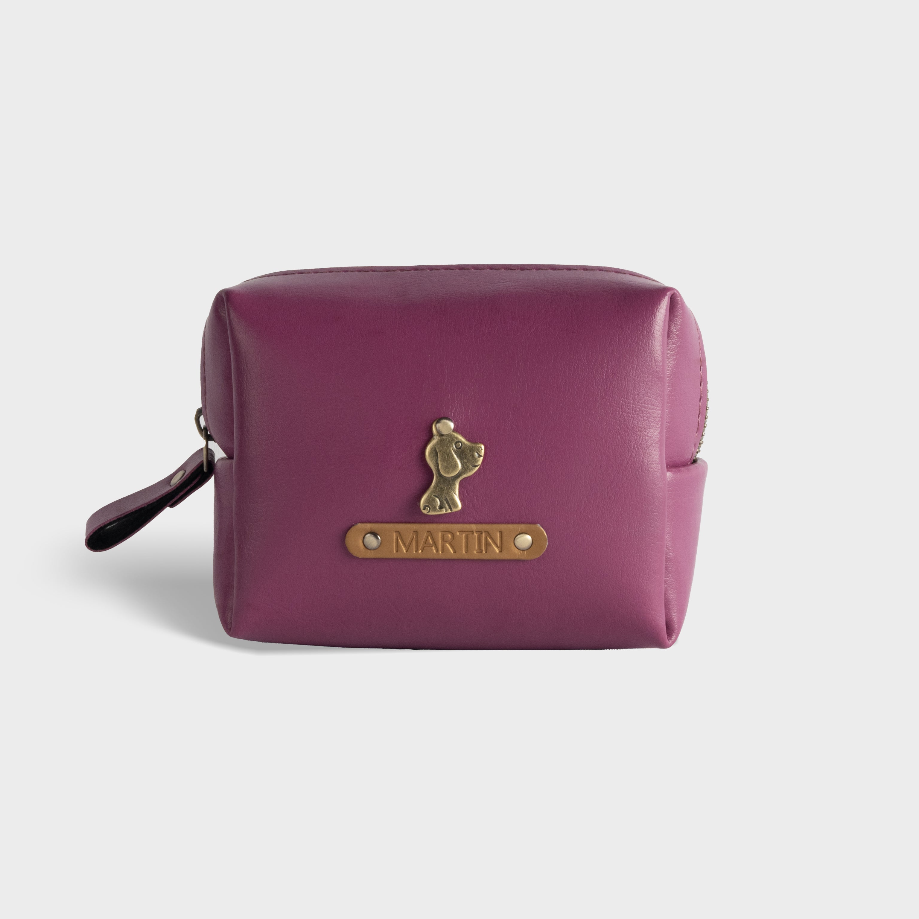 Personalised Daily Travel Pouch -Purple