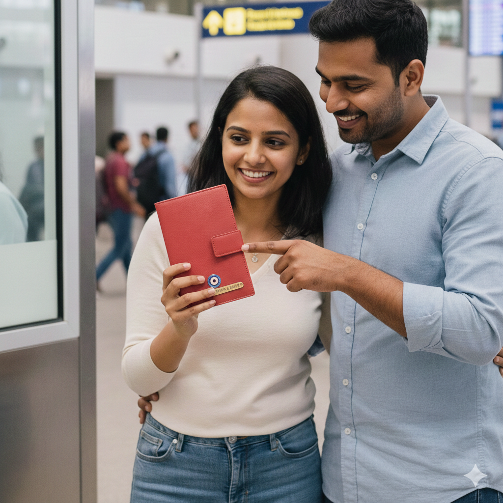 Personalised Dual Passport Wallet