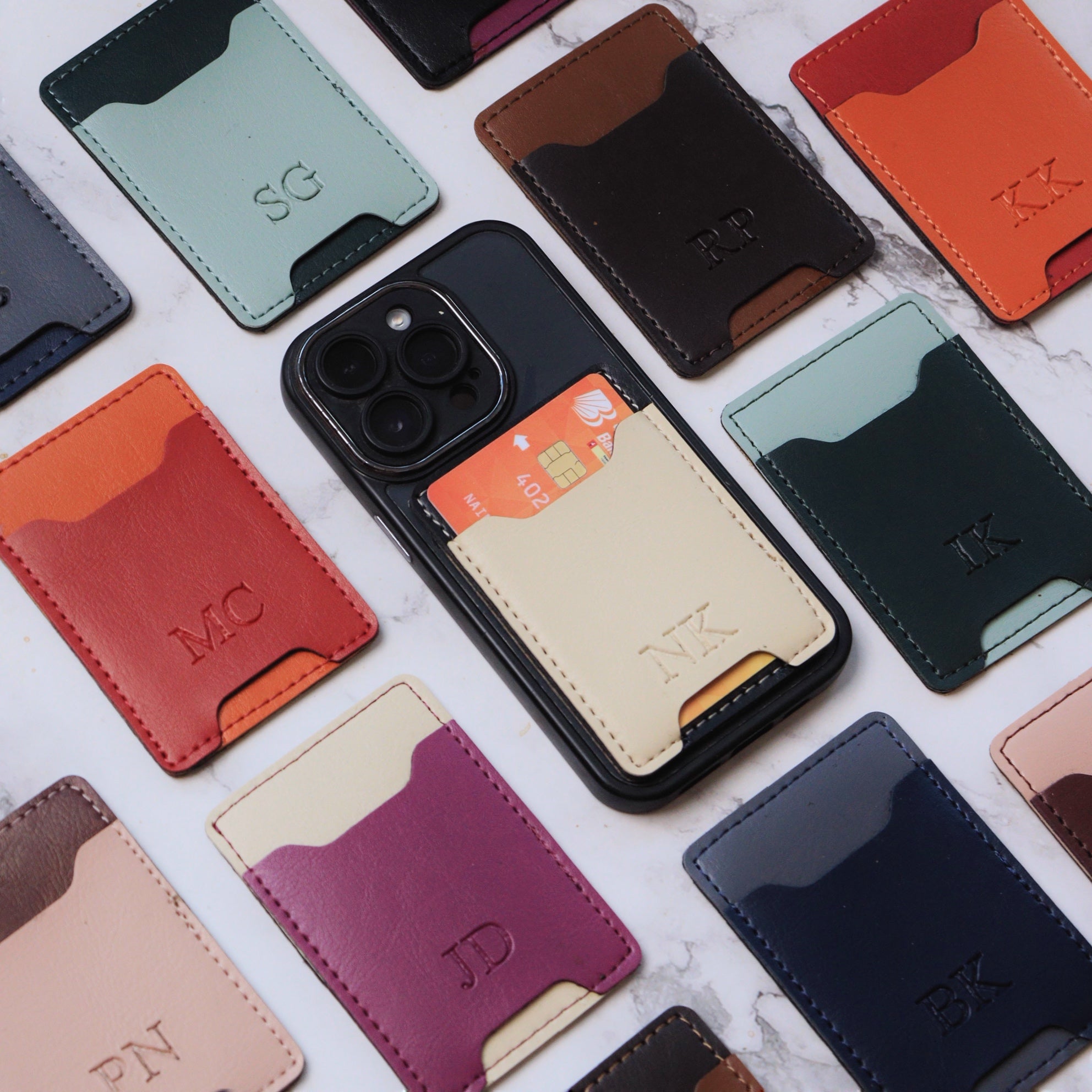 Personalised Mobile Card Holder