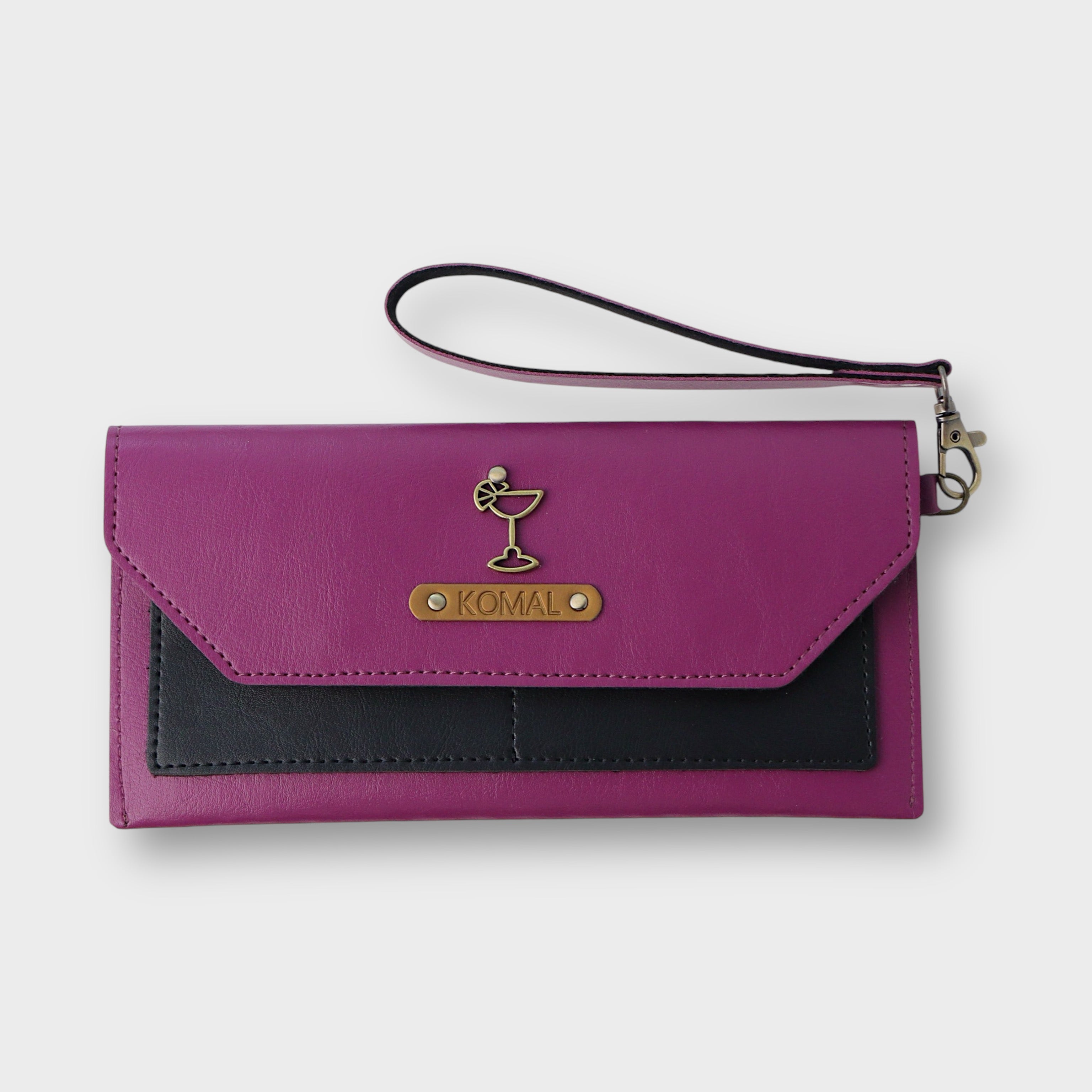 Personalised Dual Tone Women's Wallet