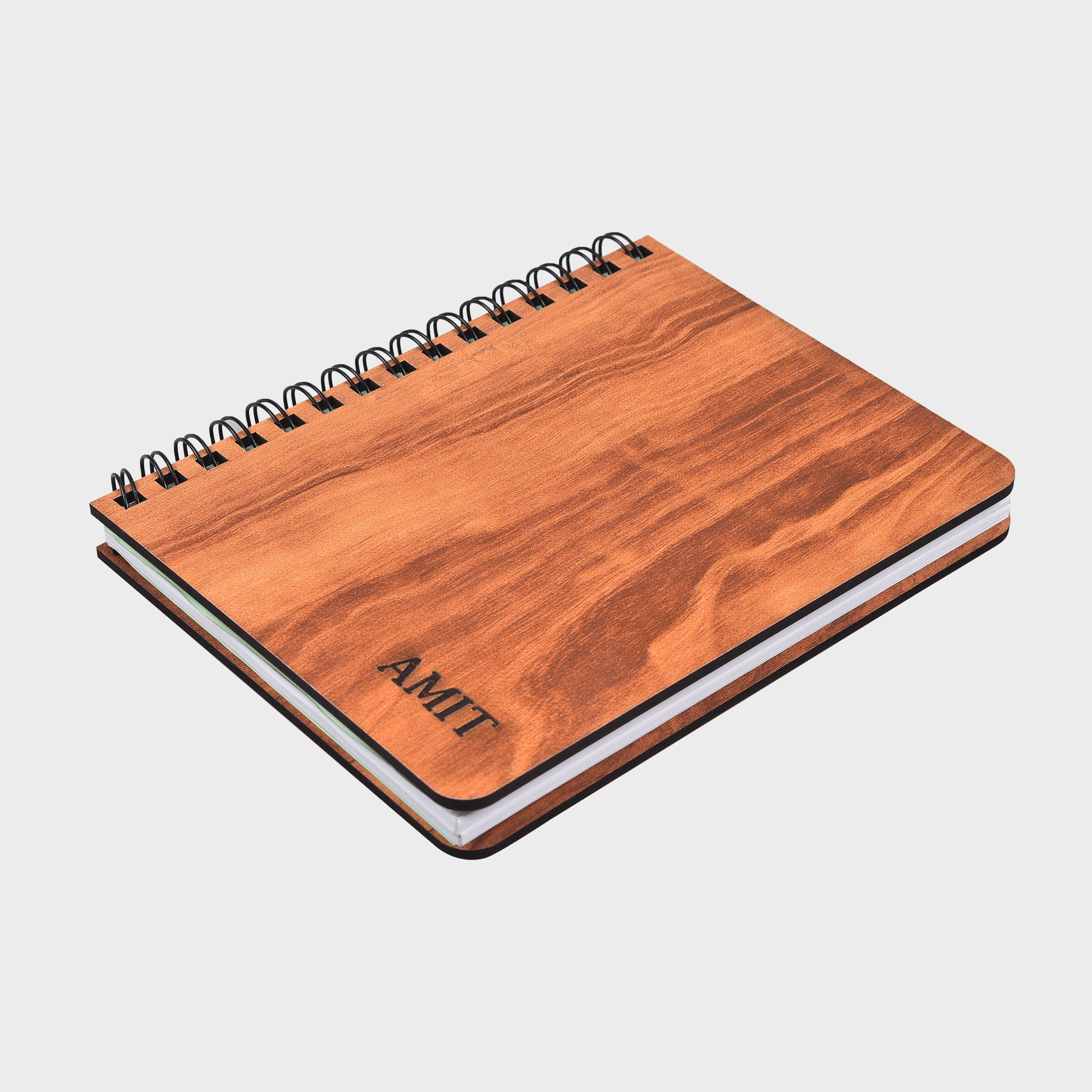 Personalised Wooden A5 Diary