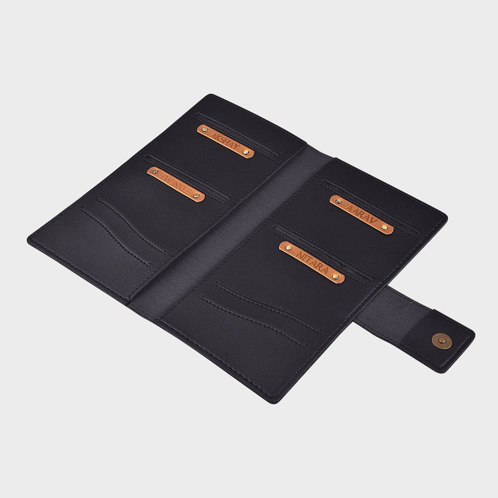 Family Passport Wallet Travel Sleek