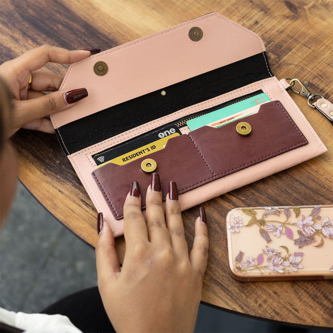 Personalised Dual Tone Women's Wallet