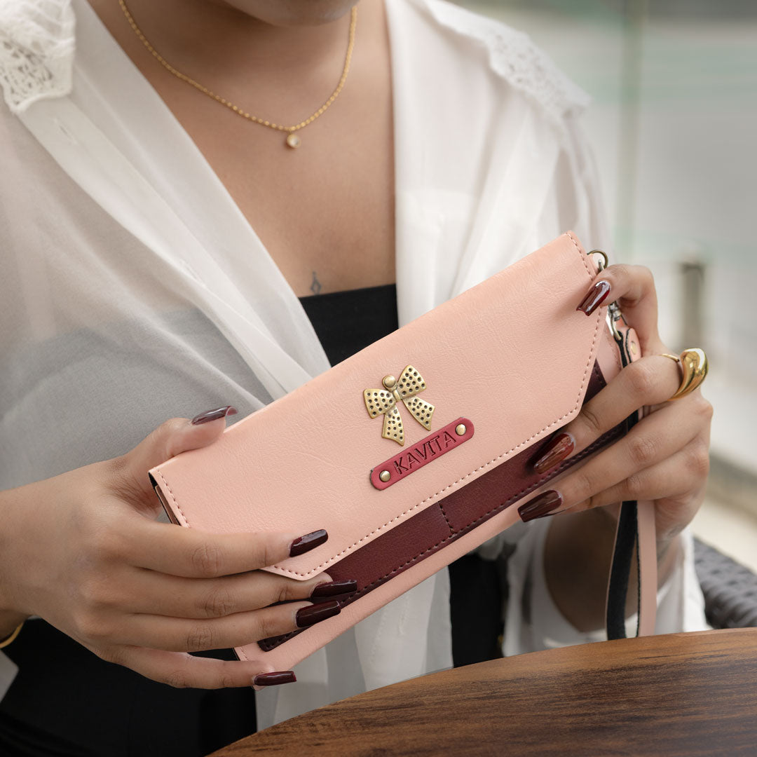 Personalised Dual Tone Women's Wallet