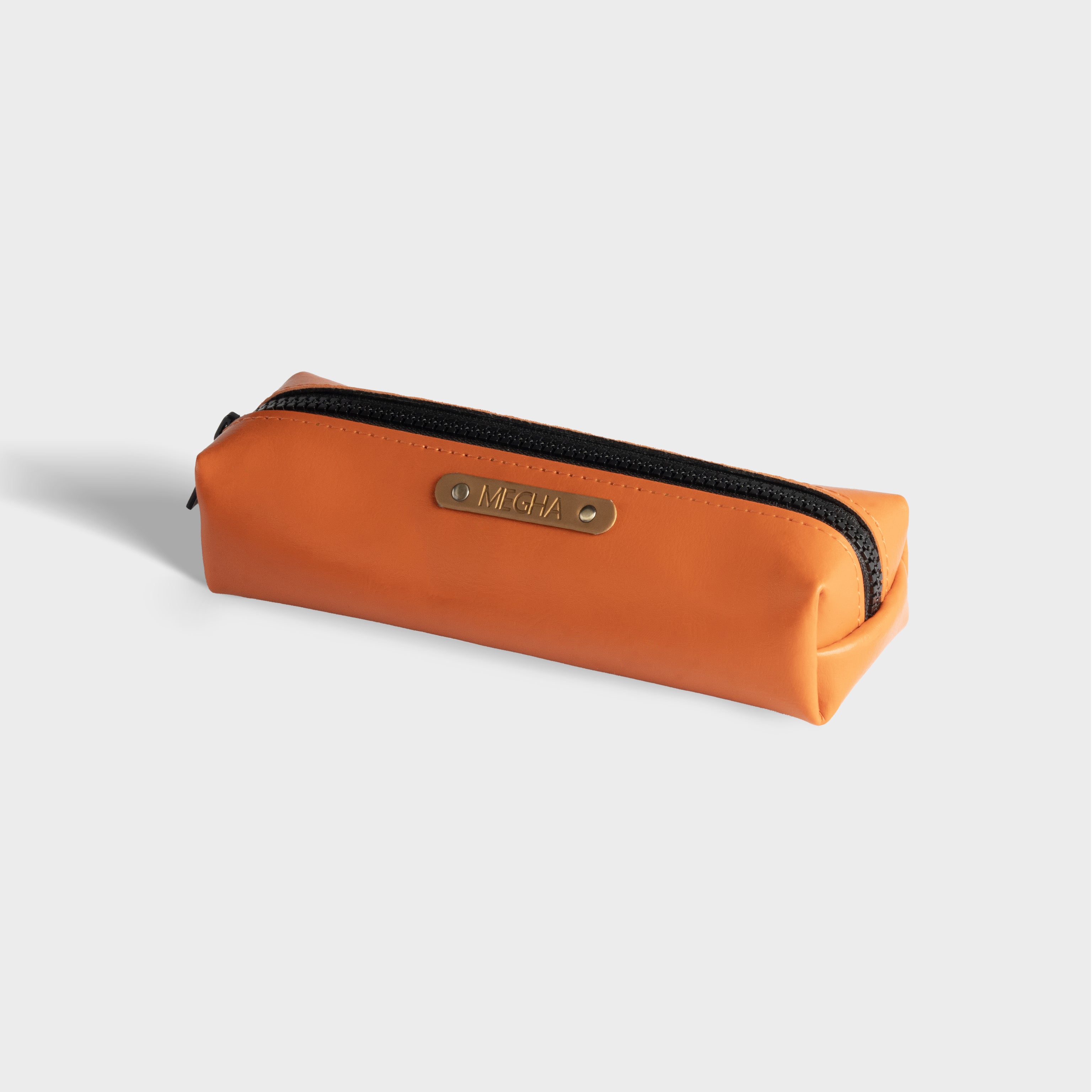 Customised Pencil Pouch -Orange 