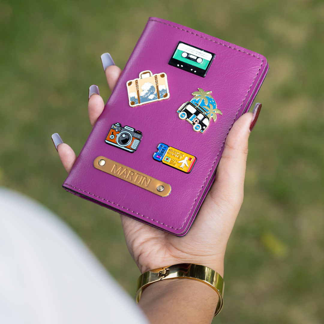 Quirky Personalized Passport Cover Edition