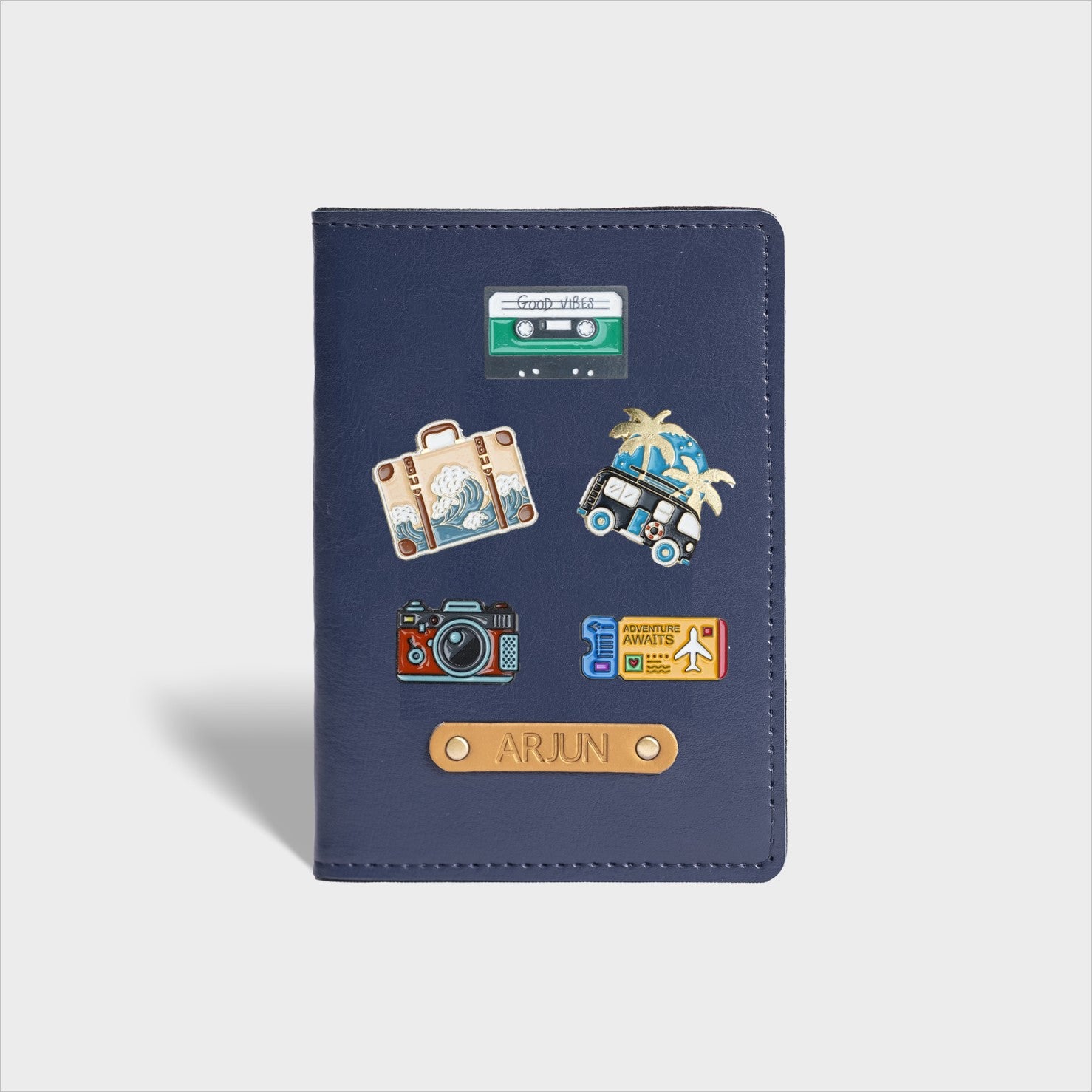 Customized Passport Cover- Blue