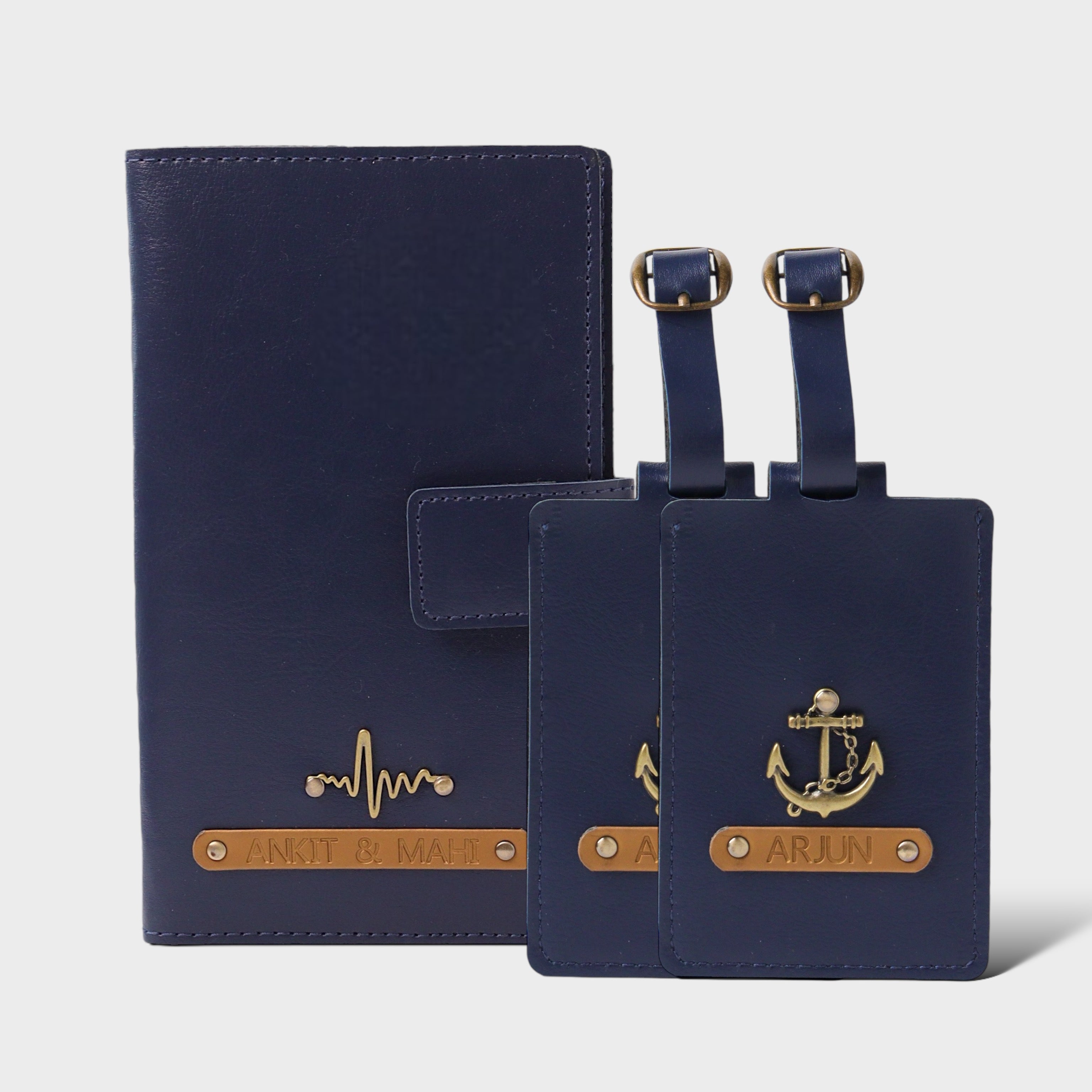 Dual Passport holder & 2 Premium Tag